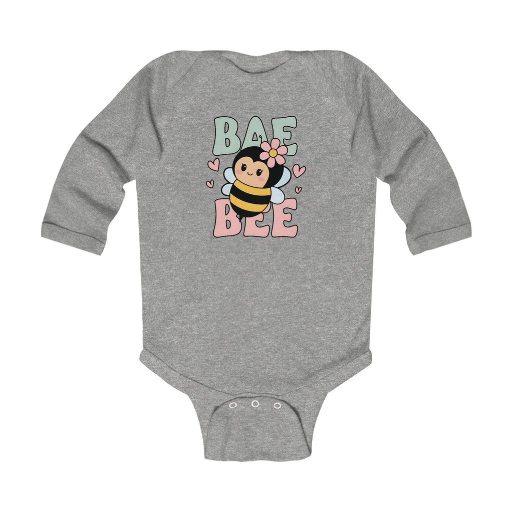 Graphic Infant Onesie Long Sleeve - BAE BEE | Kids clothes by atgodanddesigns