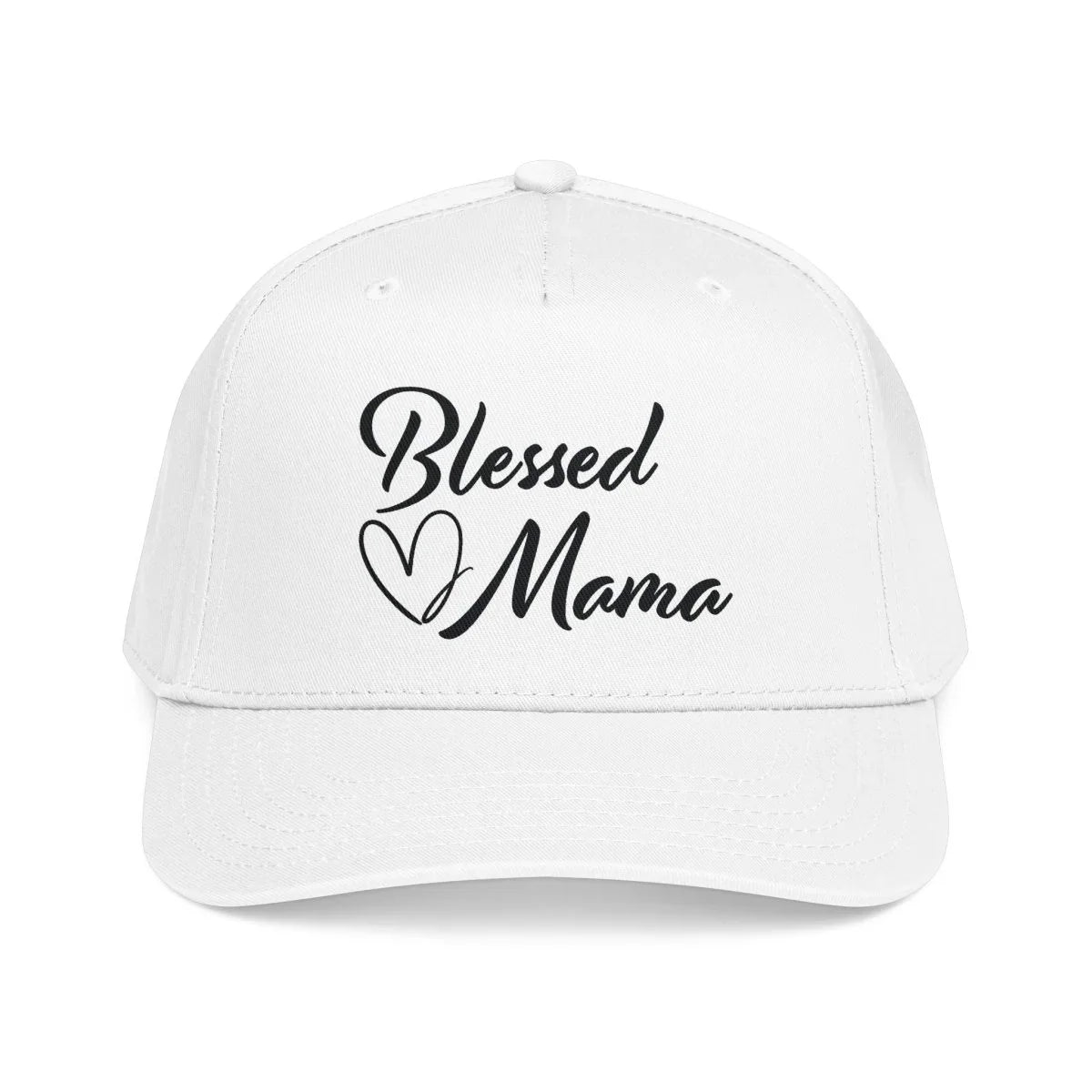 Graphic Mid Profile Baseball Cap - Blessed Mama | Hats by atgodanddesigns