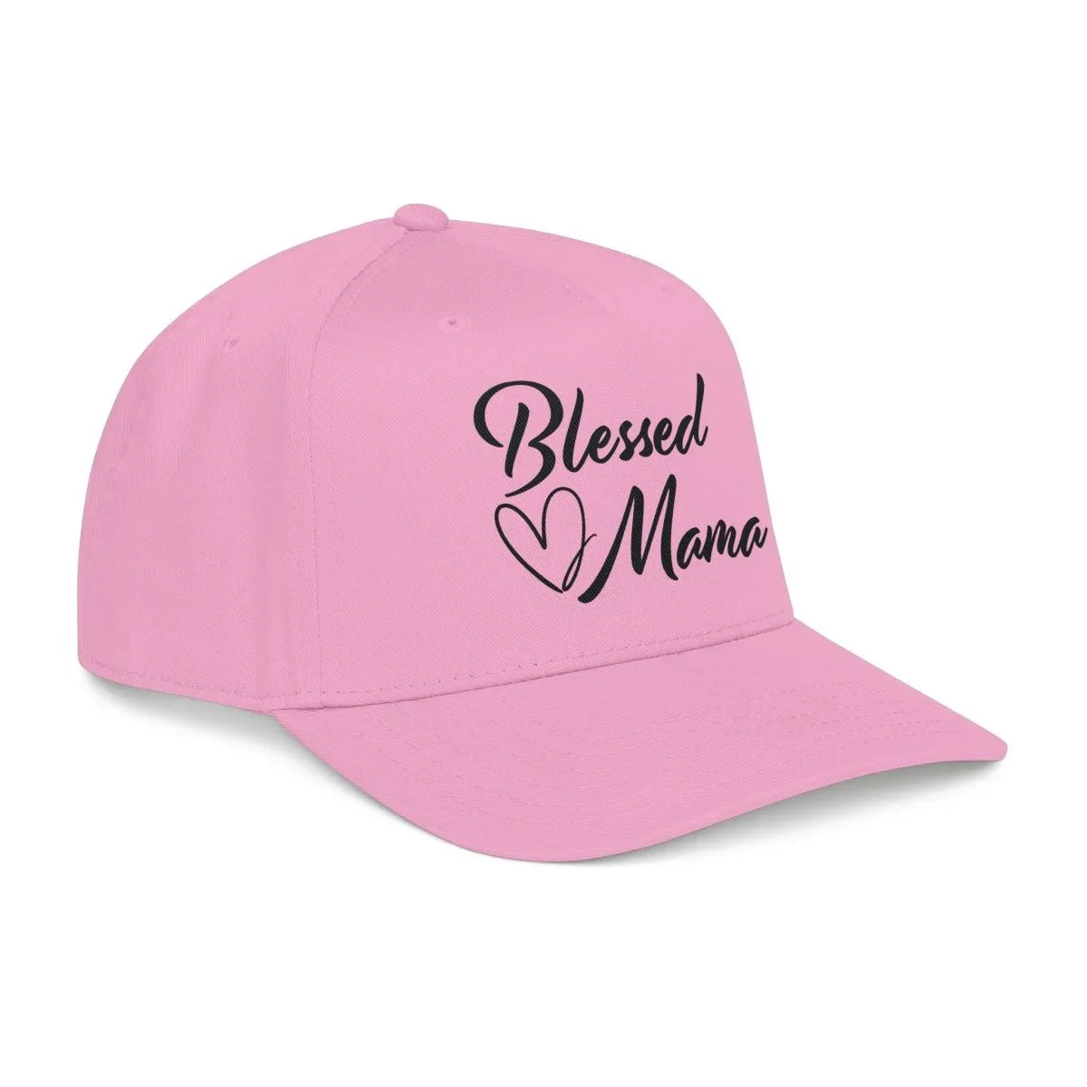 Graphic Mid Profile Baseball Cap - Blessed Mama | Hats by atgodanddesigns