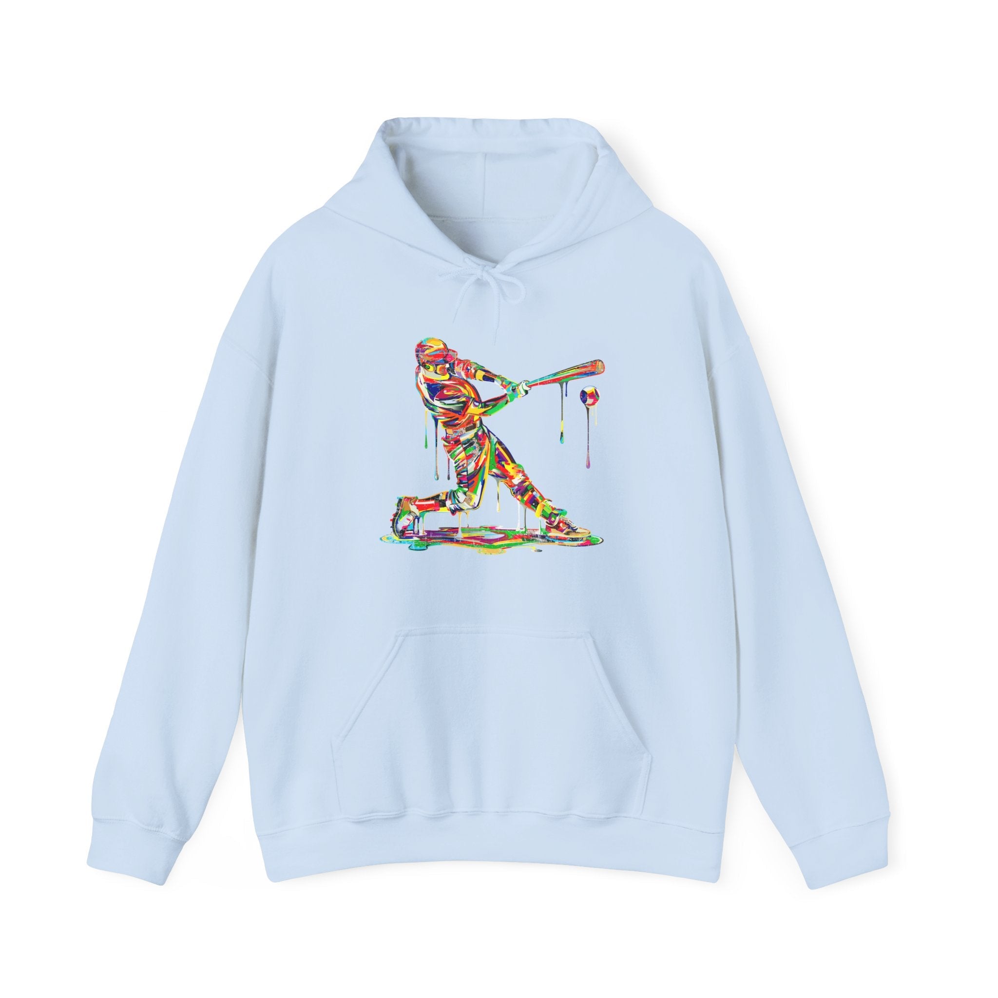 Graphic Teen Boys Hoodie - Colorful Baseball | Hoodie by atgodanddesigns