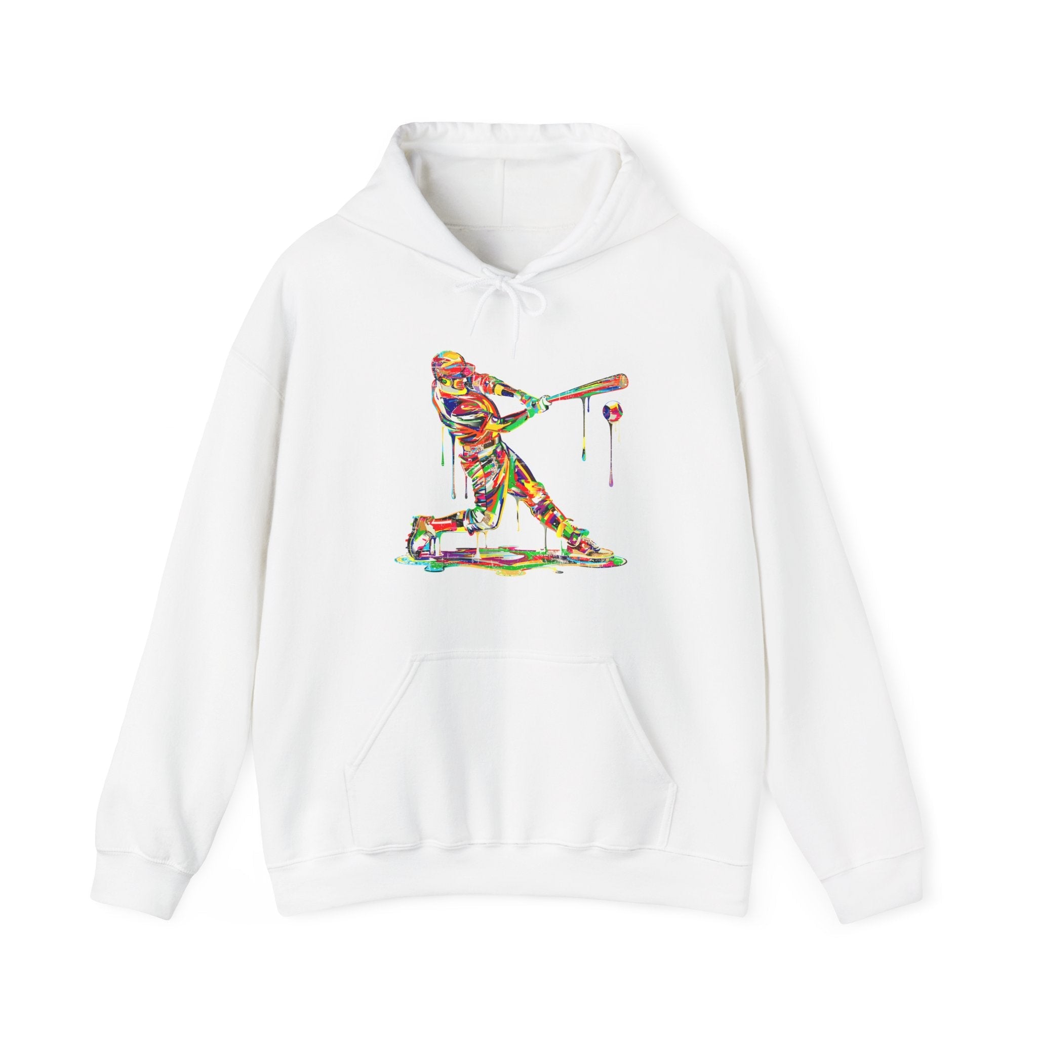 Graphic Teen Boys Hoodie - Colorful Baseball | Hoodie by atgodanddesigns
