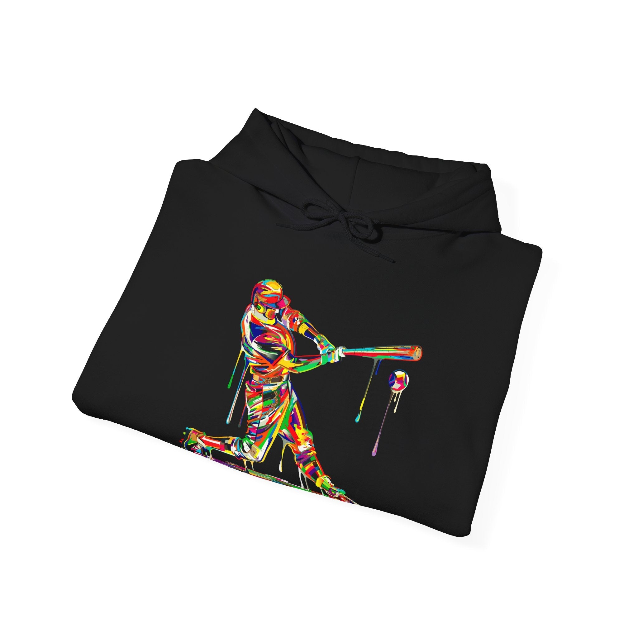 Graphic Teen Boys Hoodie - Colorful Baseball | Hoodie by atgodanddesigns