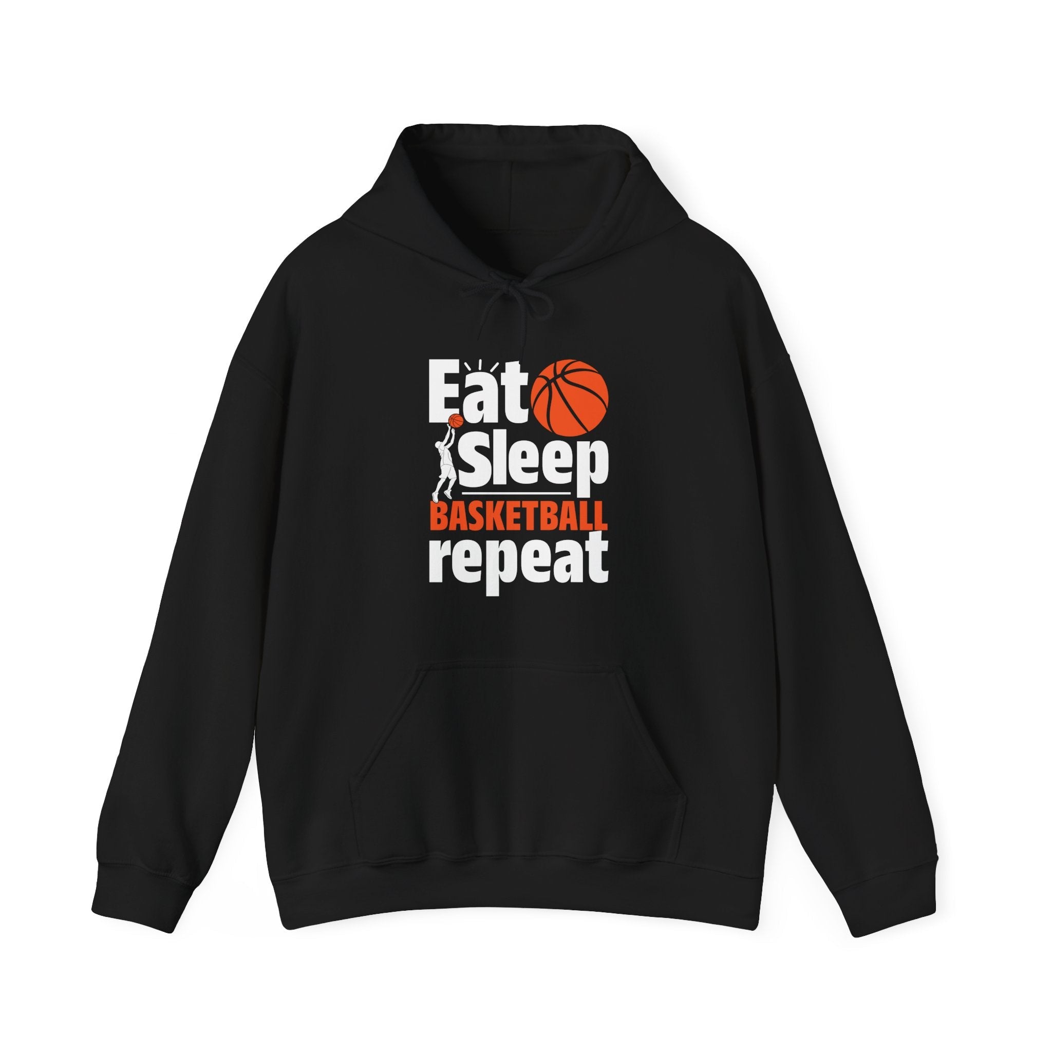 Graphic Teen Boys Hoodie - Eat Sleep Basketball Repeat | Hoodie by atgodanddesigns