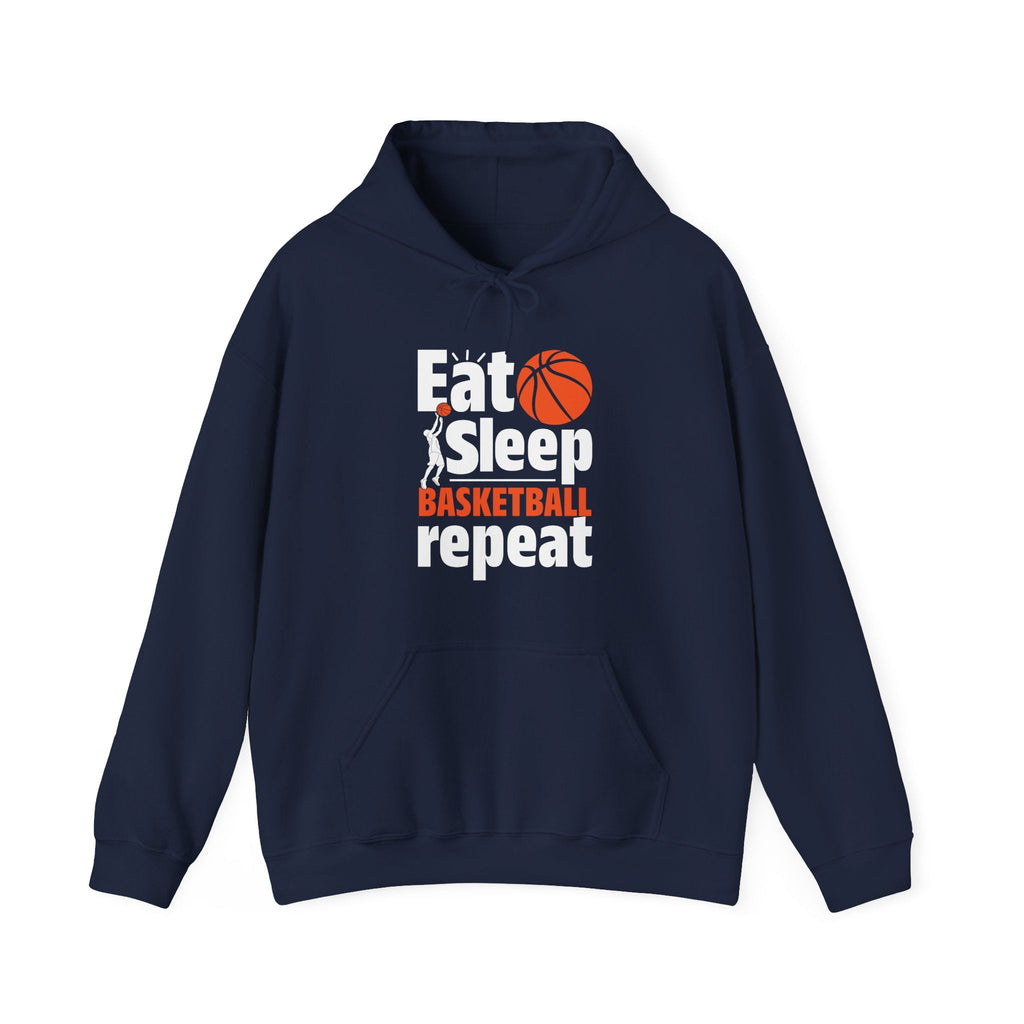 Graphic Teen Boys Hoodie - Eat Sleep Basketball Repeat | Hoodie by atgodanddesigns