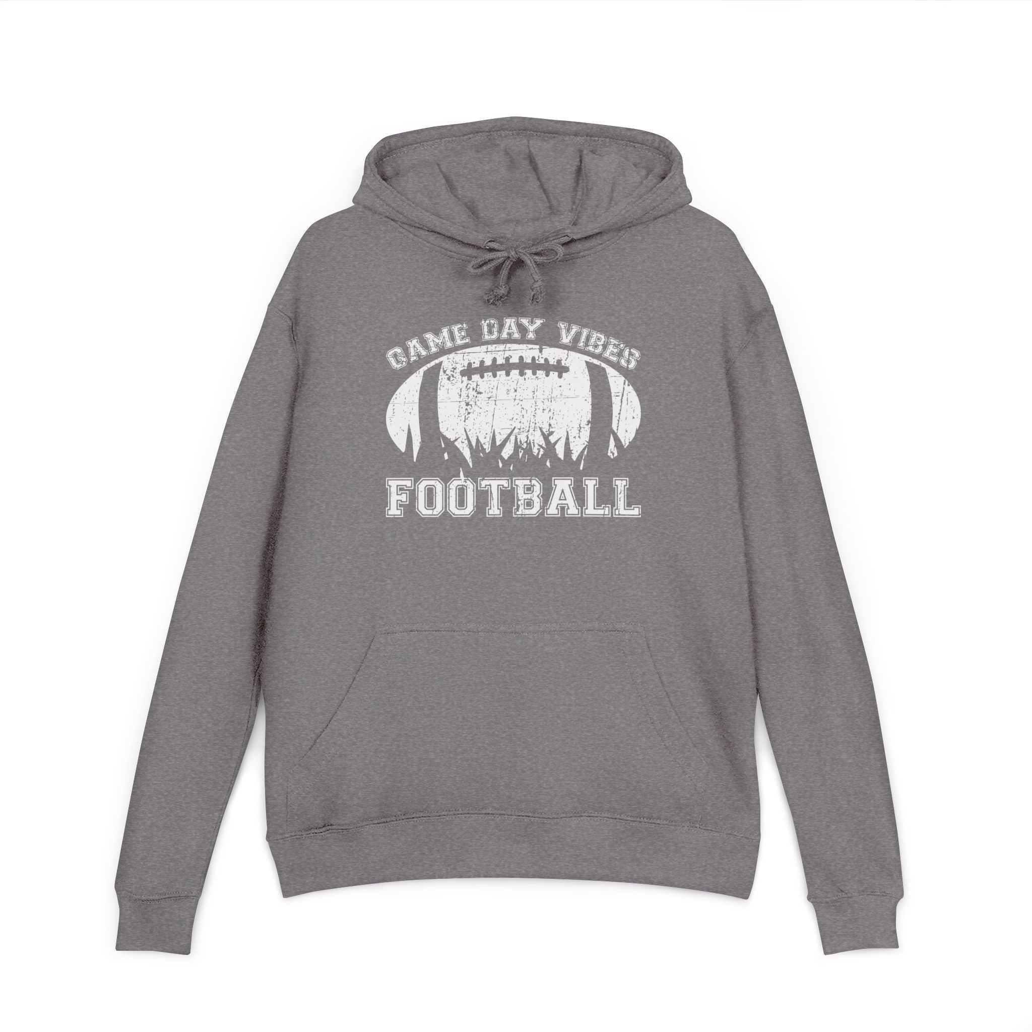 Graphic Teen Boys Hoodie - Game Day Vibes Football | Hoodie by atgodanddesigns
