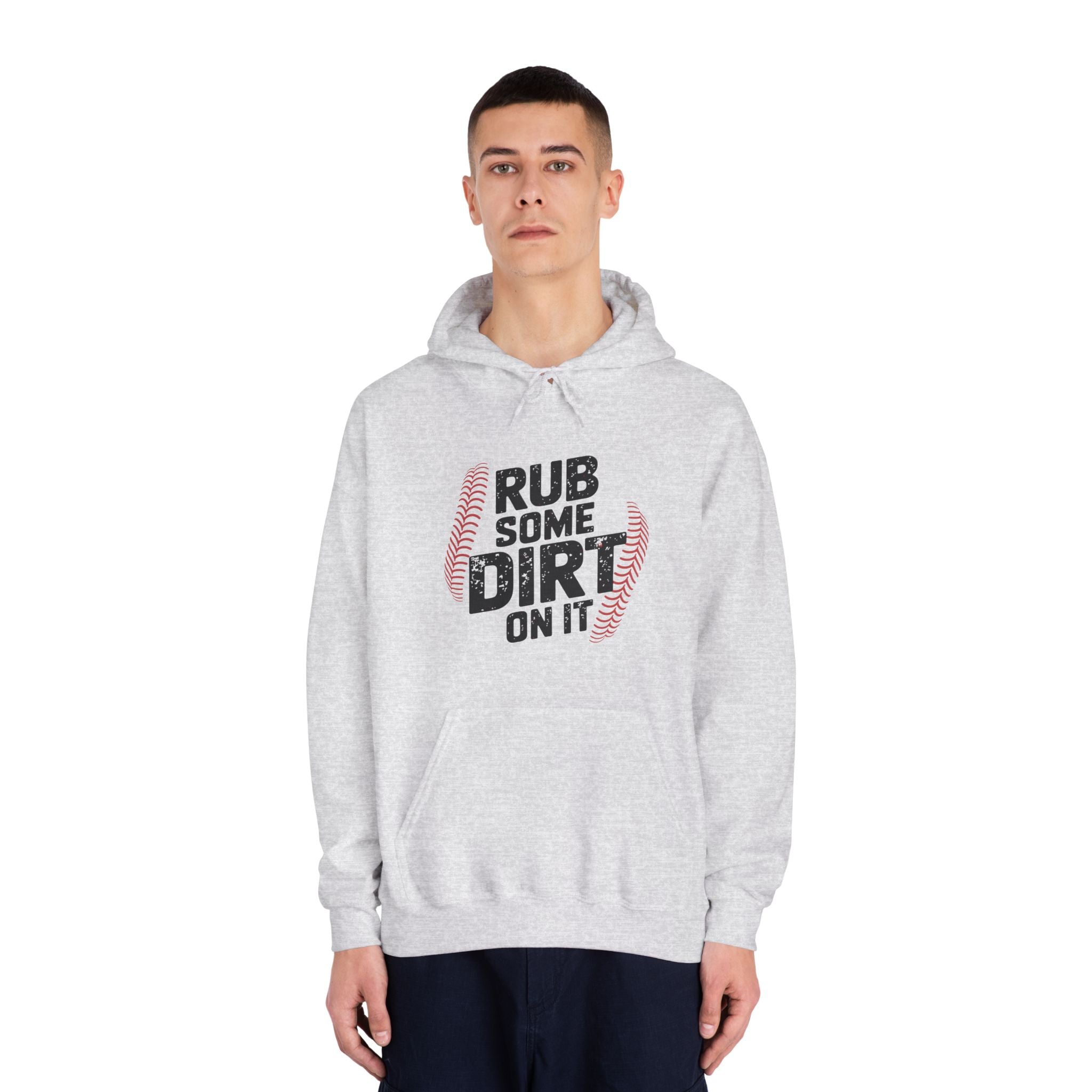 Graphic Teen Boys Hoodie - Rub Some Dirt On It | Hoodie by atgodanddesigns