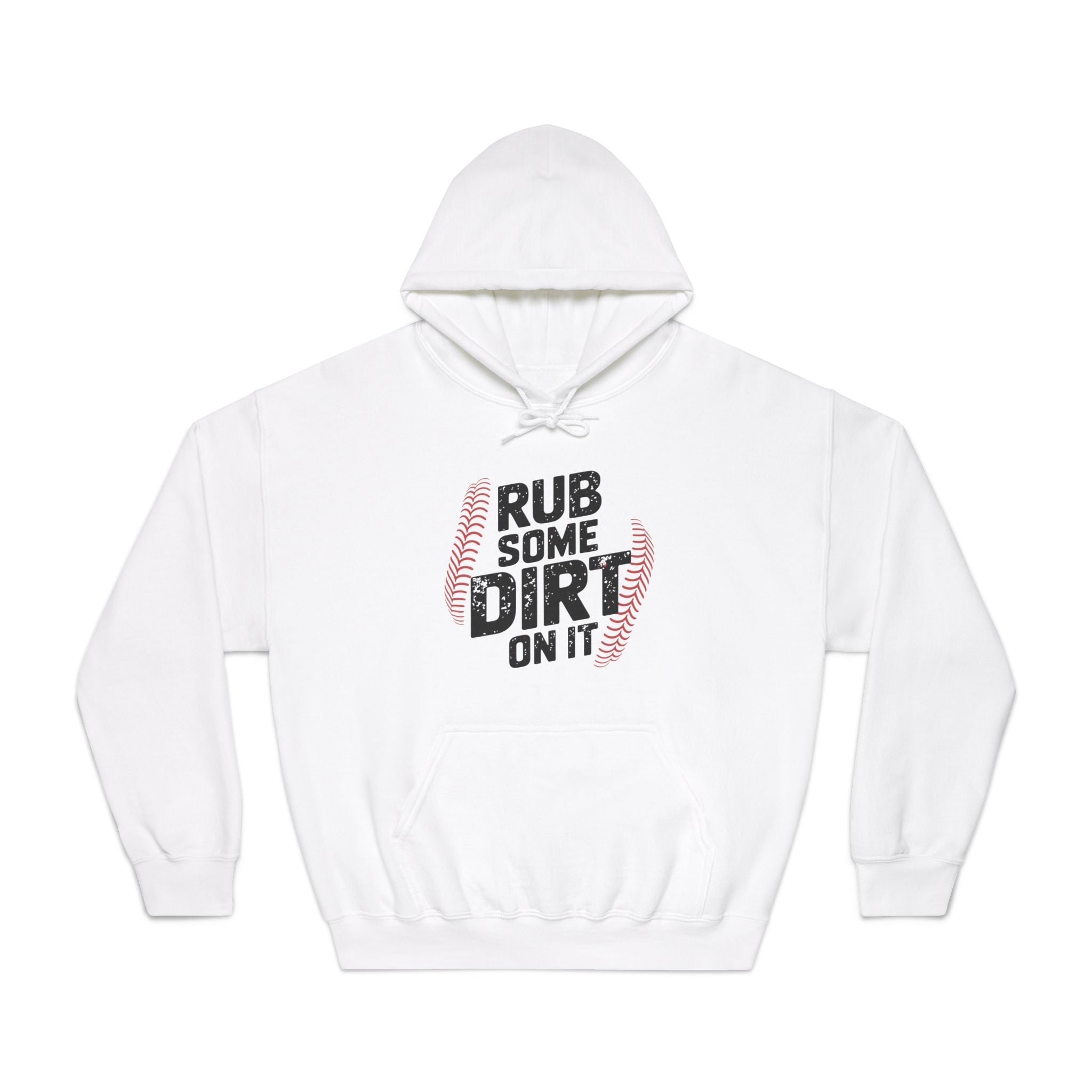 Graphic Teen Boys Hoodie - Rub Some Dirt On It | Hoodie by atgodanddesigns