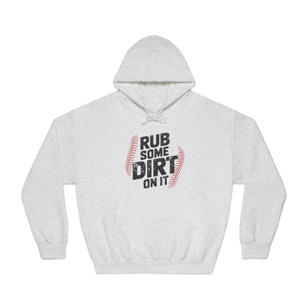 Graphic Teen Boys Hoodie - Rub Some Dirt On It | Hoodie by atgodanddesigns