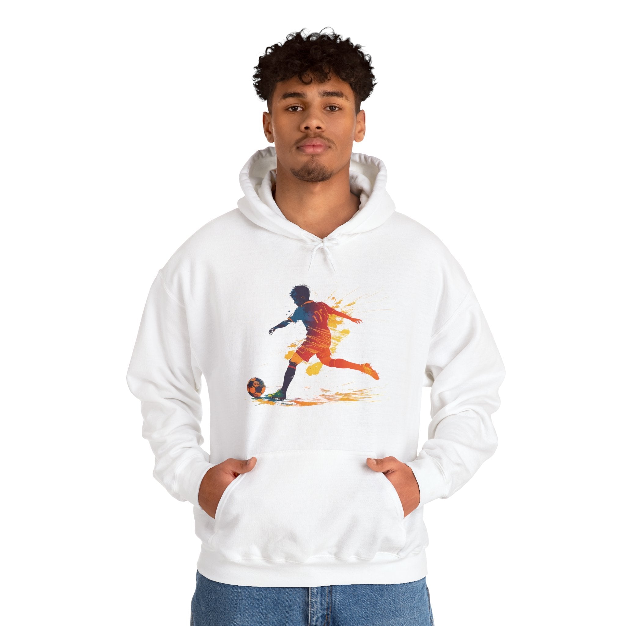 Graphic Teen Boys Hoodie - Soccer | Hoodie by atgodanddesigns