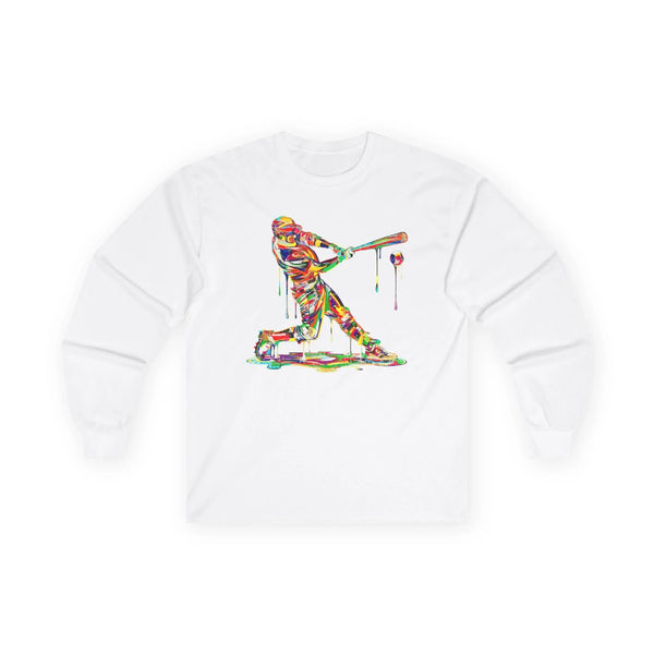Graphic Teen Boys Long Sleeve T-Shirt - Colorful Baseball | Long - sleeve by atgodanddesigns