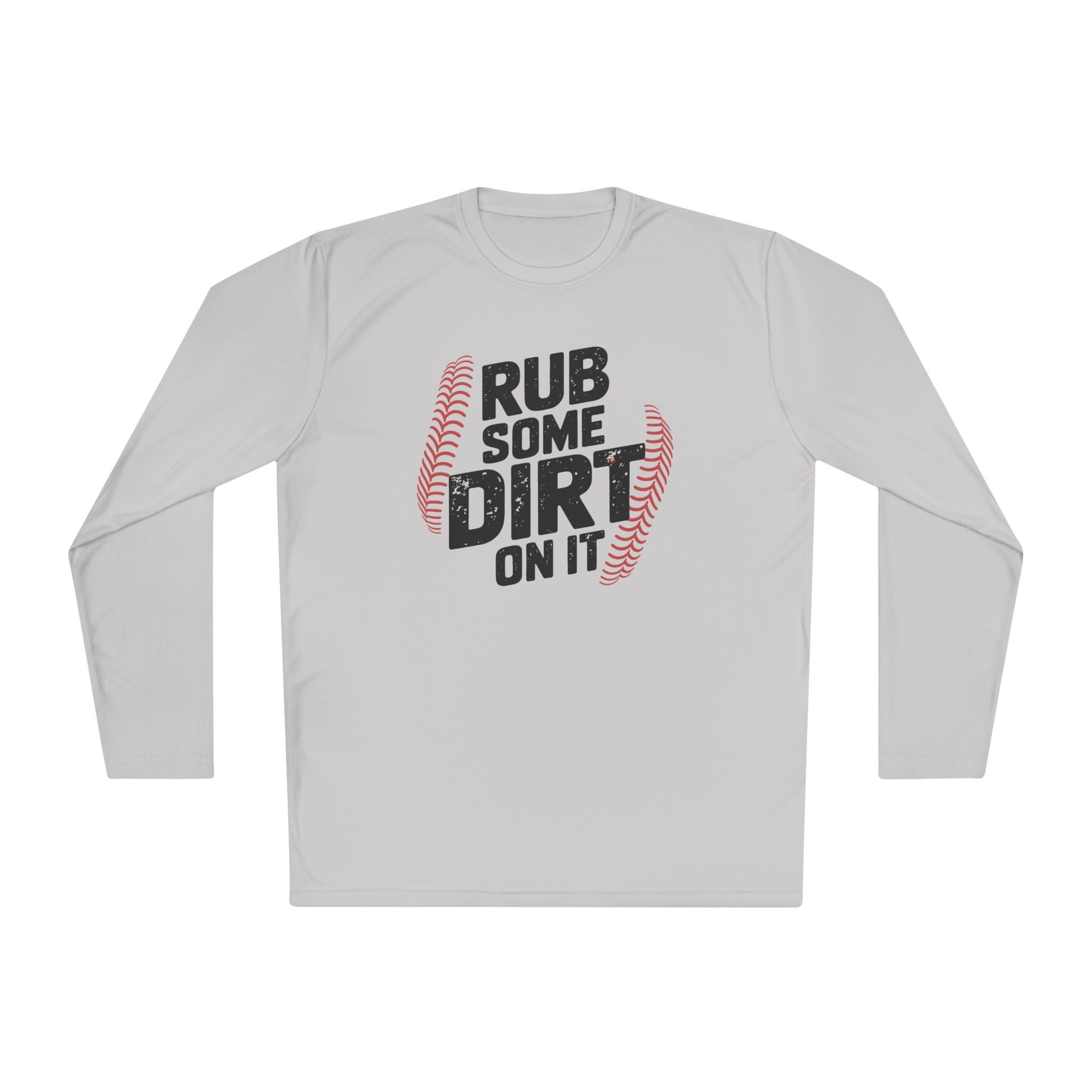 Graphic Teen Boys Long Sleeve T-Shirt - Rub Some Dirt On It | Long - sleeve by atgodanddesigns