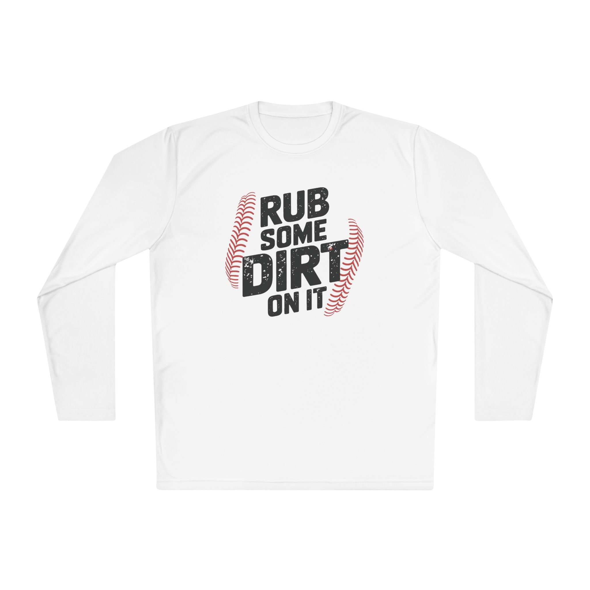 Graphic Teen Boys Long Sleeve T-Shirt - Rub Some Dirt On It | Long - sleeve by atgodanddesigns