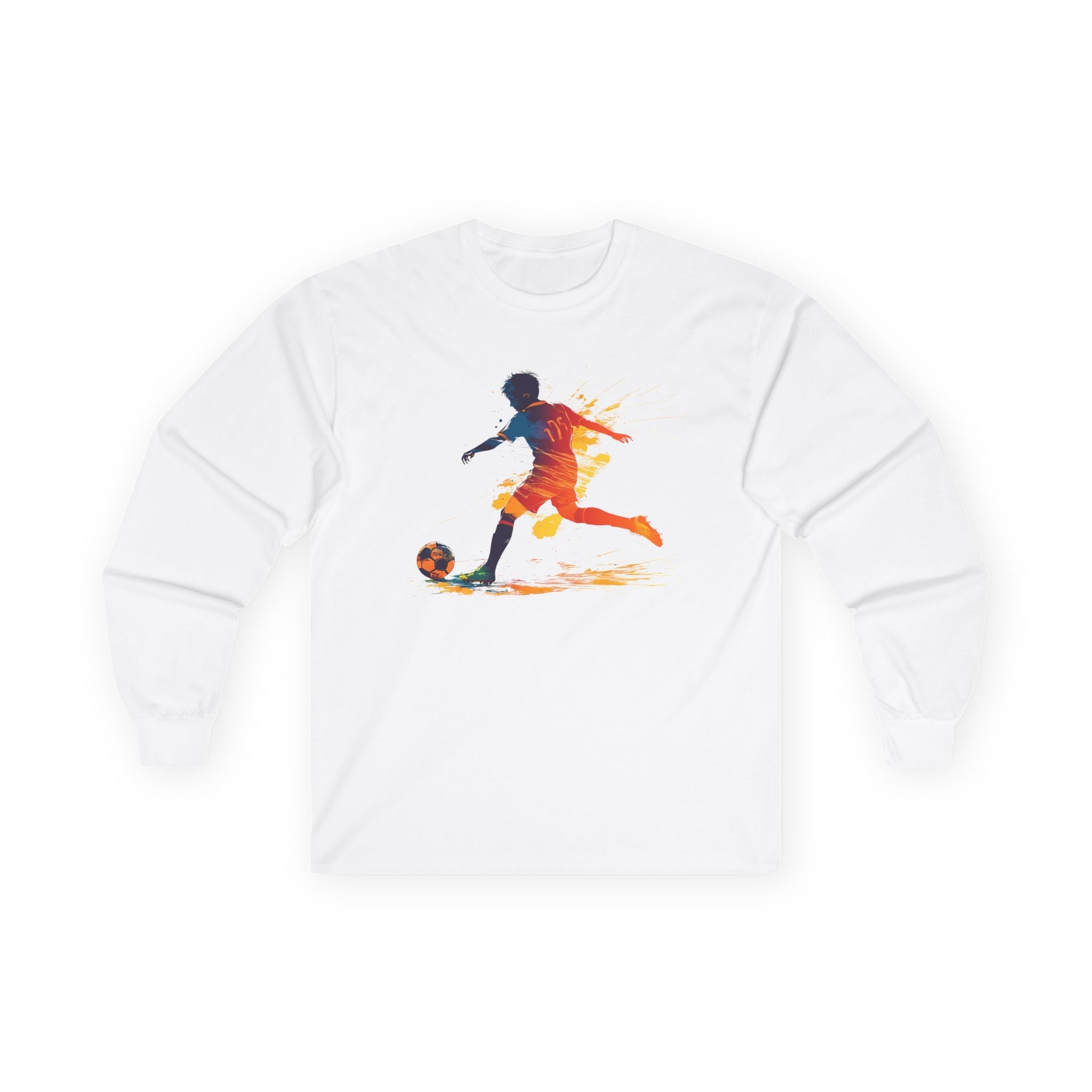 Graphic Teen Boys Long Sleeve T-Shirt - Soccer | Long - sleeve by atgodanddesigns