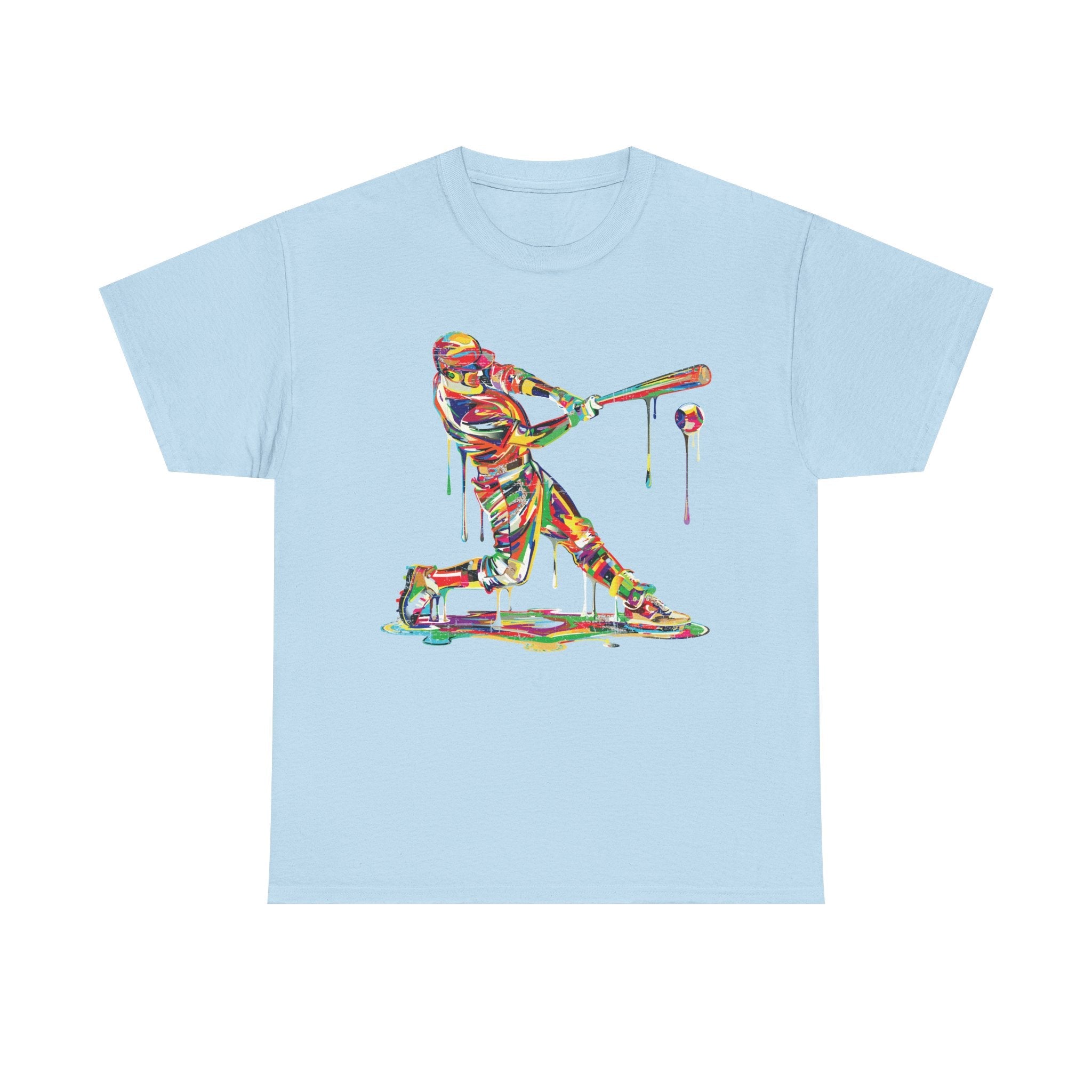 Graphic Teen Boys T-Shirt - Colorful Baseball | T-Shirt by atgodanddesigns