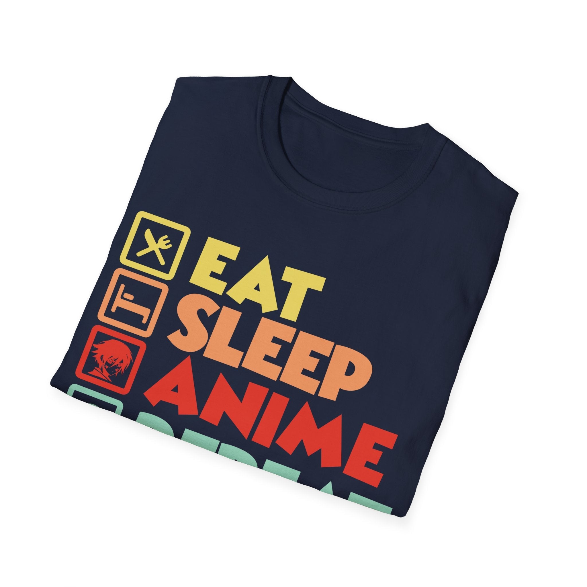 Graphic Teen Boys T-Shirt - Eat Sleep Anime Repeat | T-Shirt by atgodanddesigns