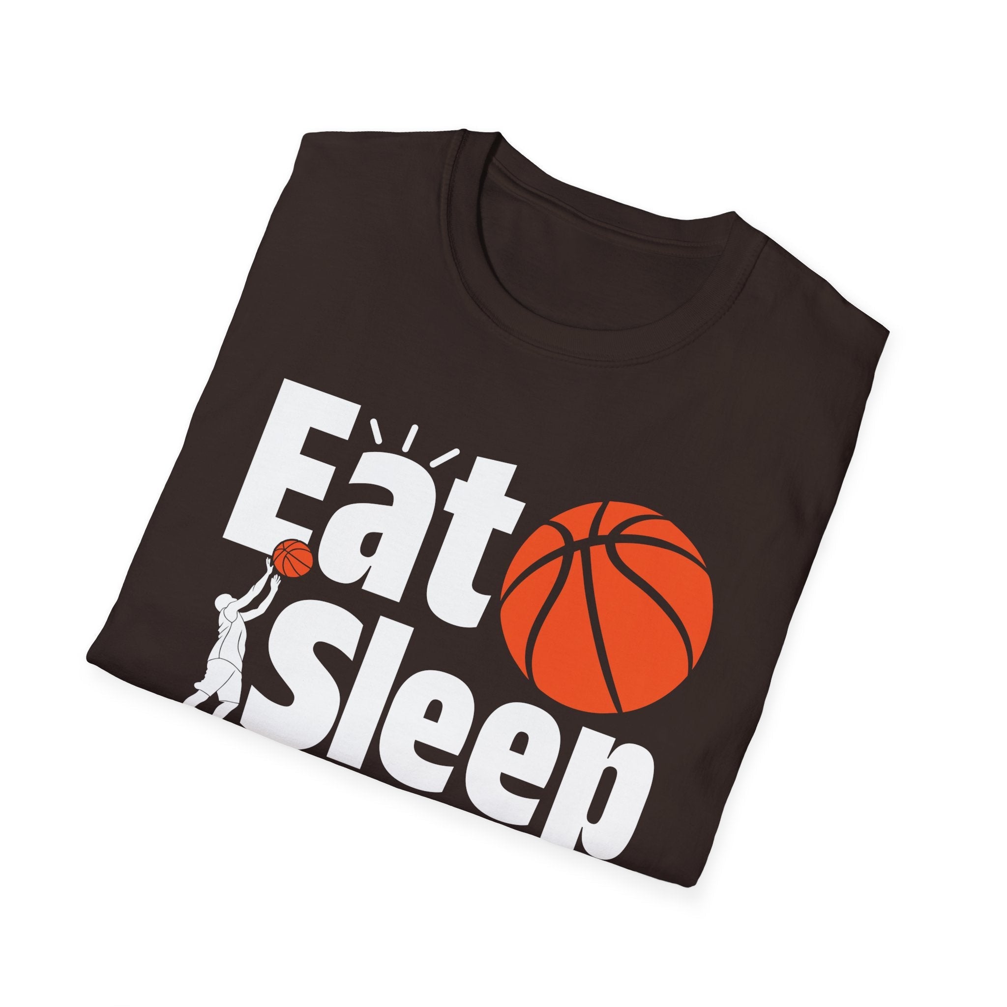 Graphic Teen Boys T-Shirt - Eat Sleep Basketball Repeat | T-Shirt by atgodanddesigns