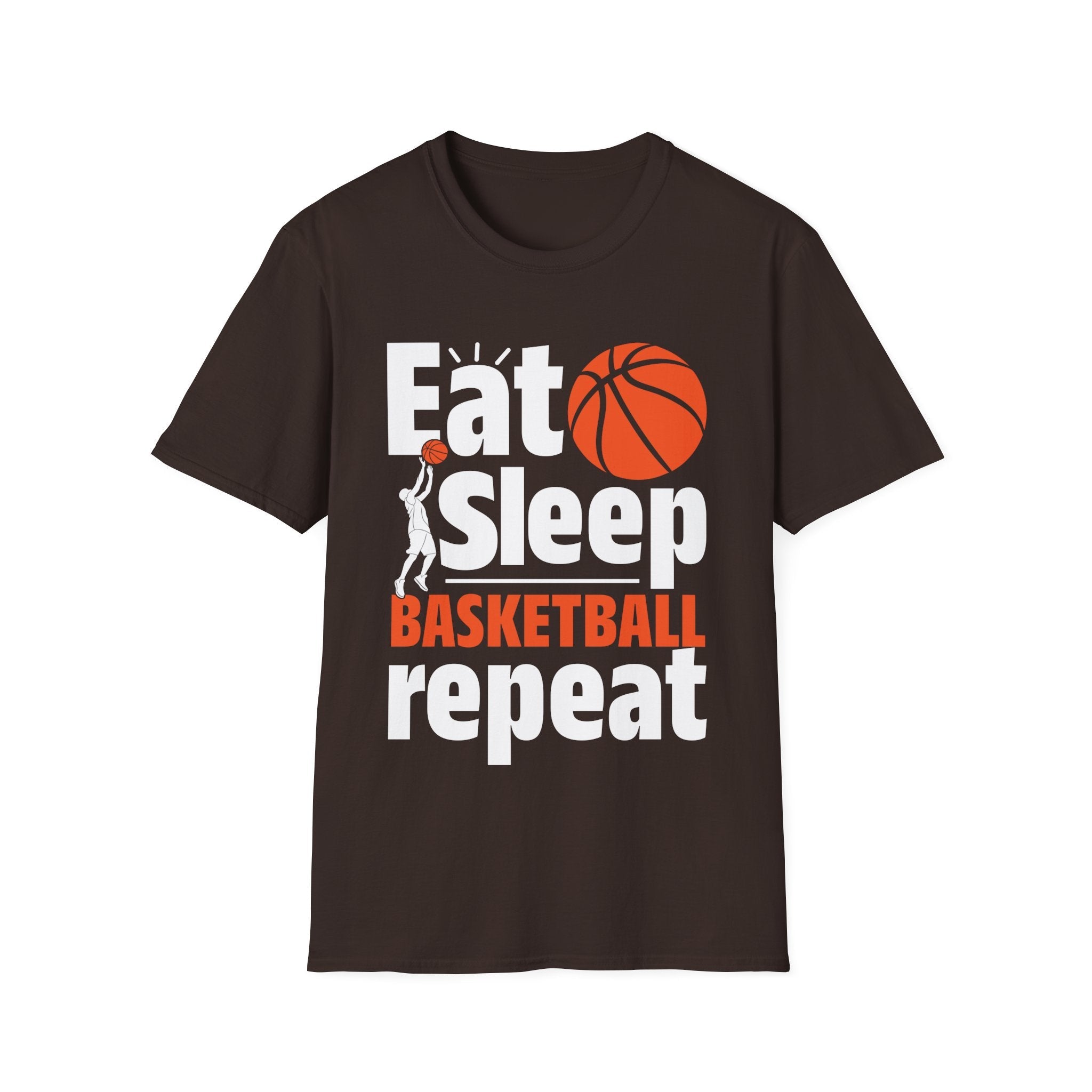 Graphic Teen Boys T-Shirt - Eat Sleep Basketball Repeat | T-Shirt by atgodanddesigns