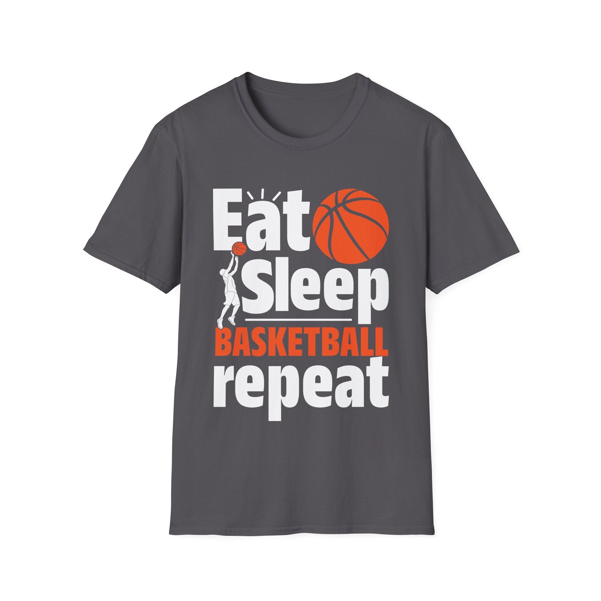 Graphic Teen Boys T-Shirt - Eat Sleep Basketball Repeat | T-Shirt by atgodanddesigns