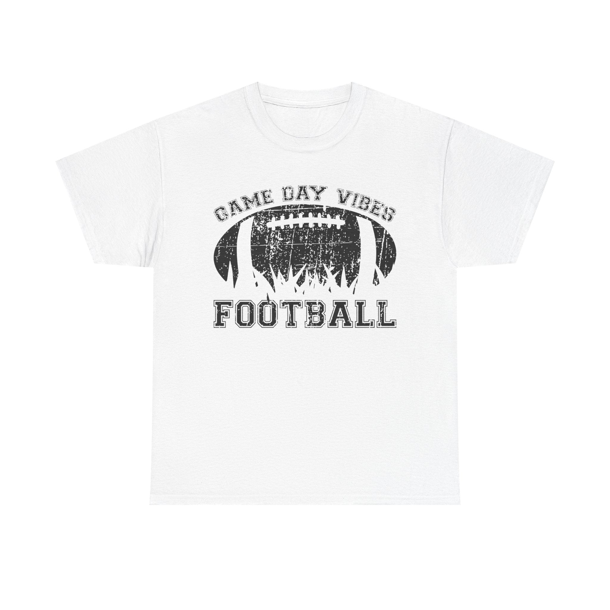 Graphic Teen Boys T-Shirt - Game Day Vibes Football | T-Shirt by atgodanddesigns
