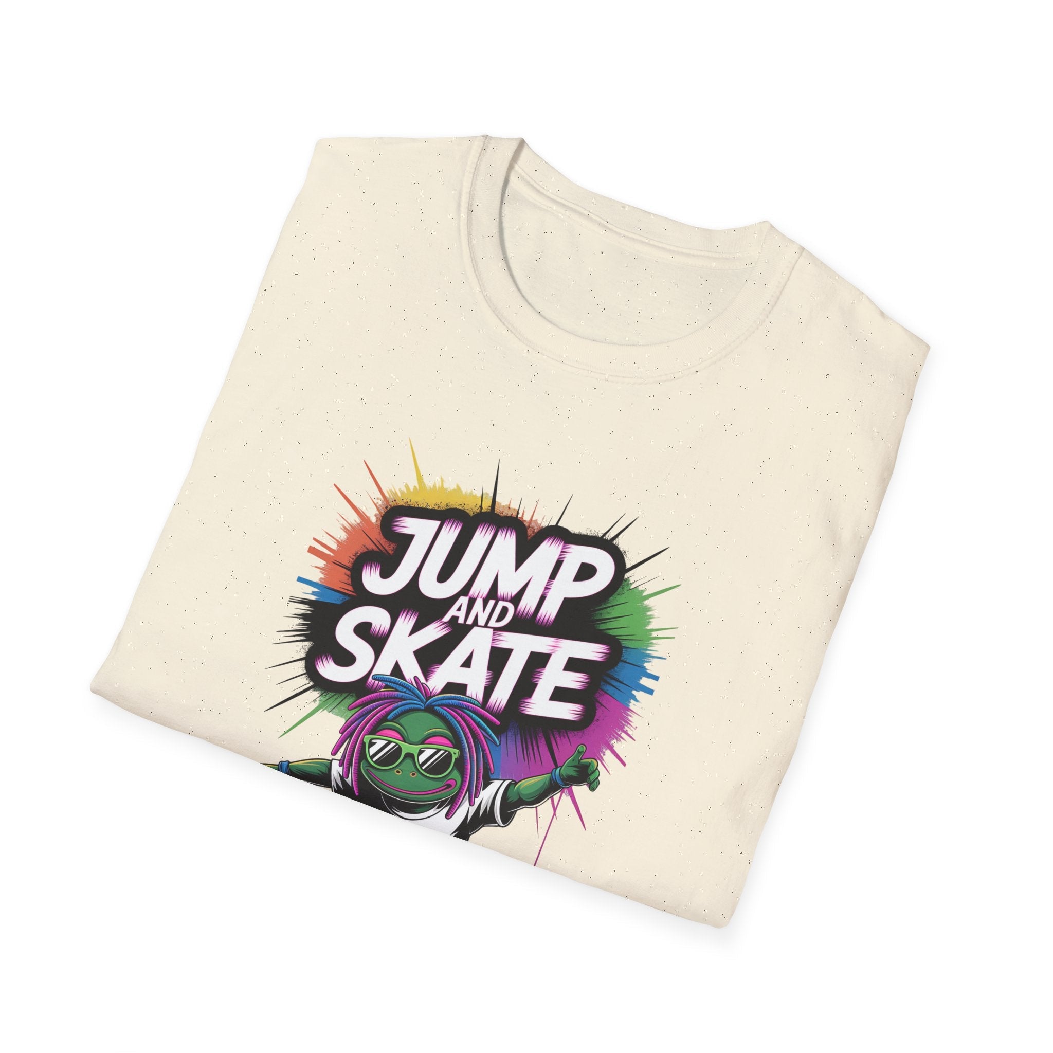 Graphic Teen Boys T-Shirt - Jump and Skate | T-Shirt by atgodanddesigns