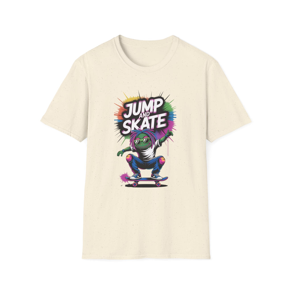 Graphic Teen Boys T-Shirt - Jump and Skate | T-Shirt by atgodanddesigns