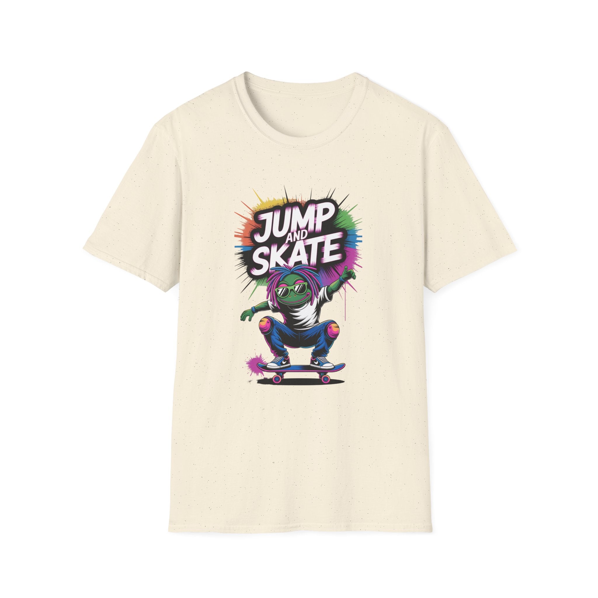 Graphic Teen Boys T-Shirt - Jump and Skate | T-Shirt by atgodanddesigns