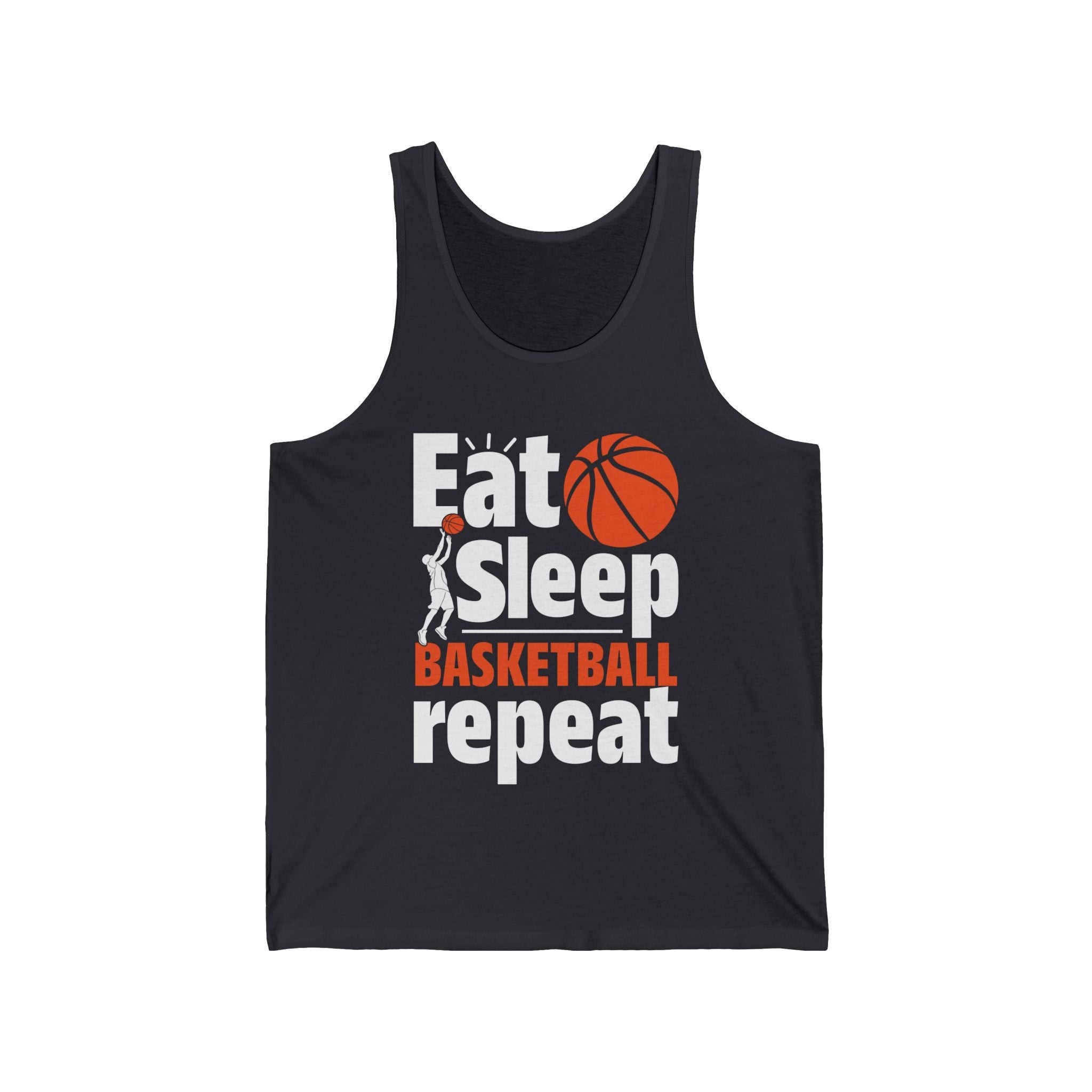 Graphic Teen Boys Tank - Eat Sleep Basketball Repeat | Tank Top by atgodanddesigns