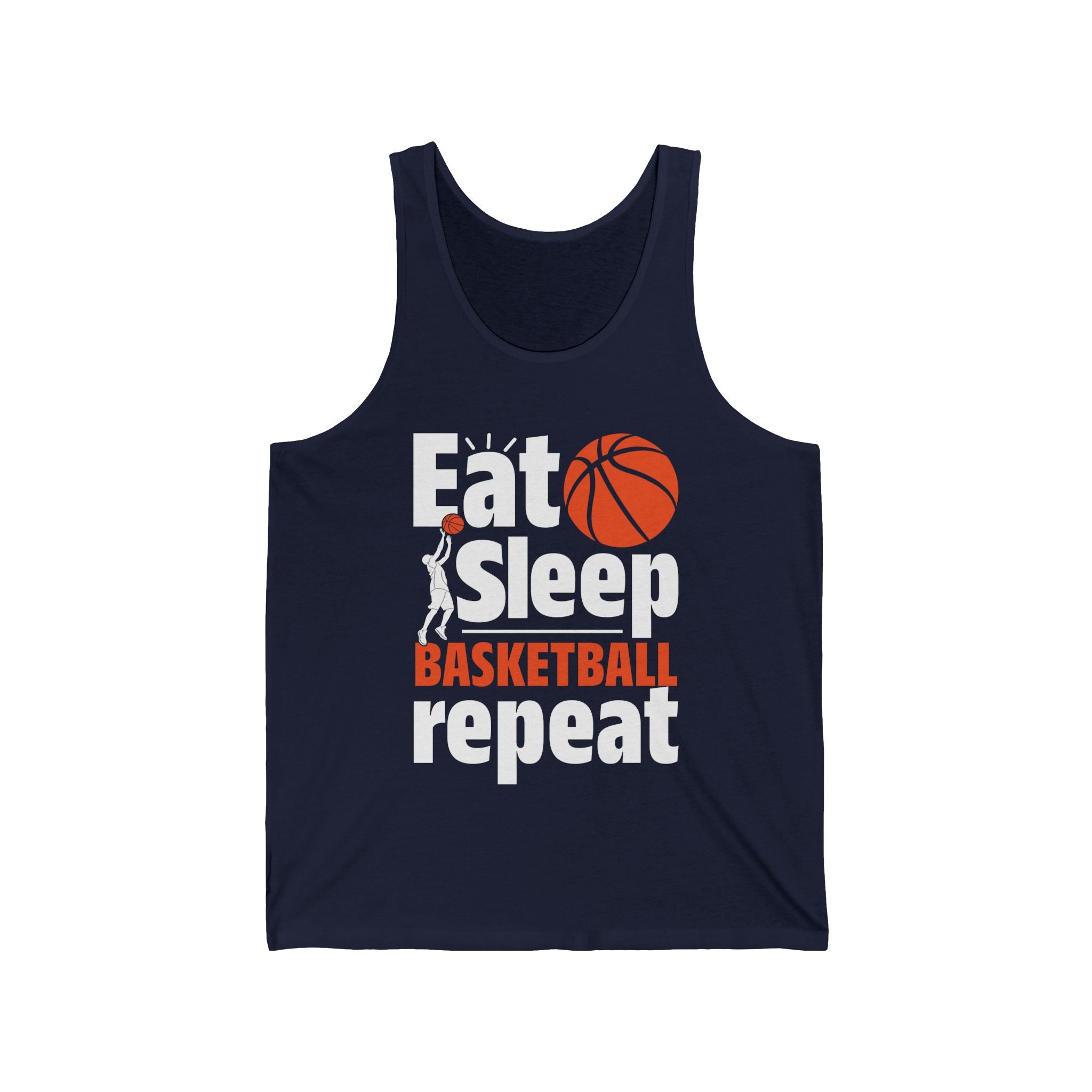 Graphic Teen Boys Tank - Eat Sleep Basketball Repeat | Tank Top by atgodanddesigns