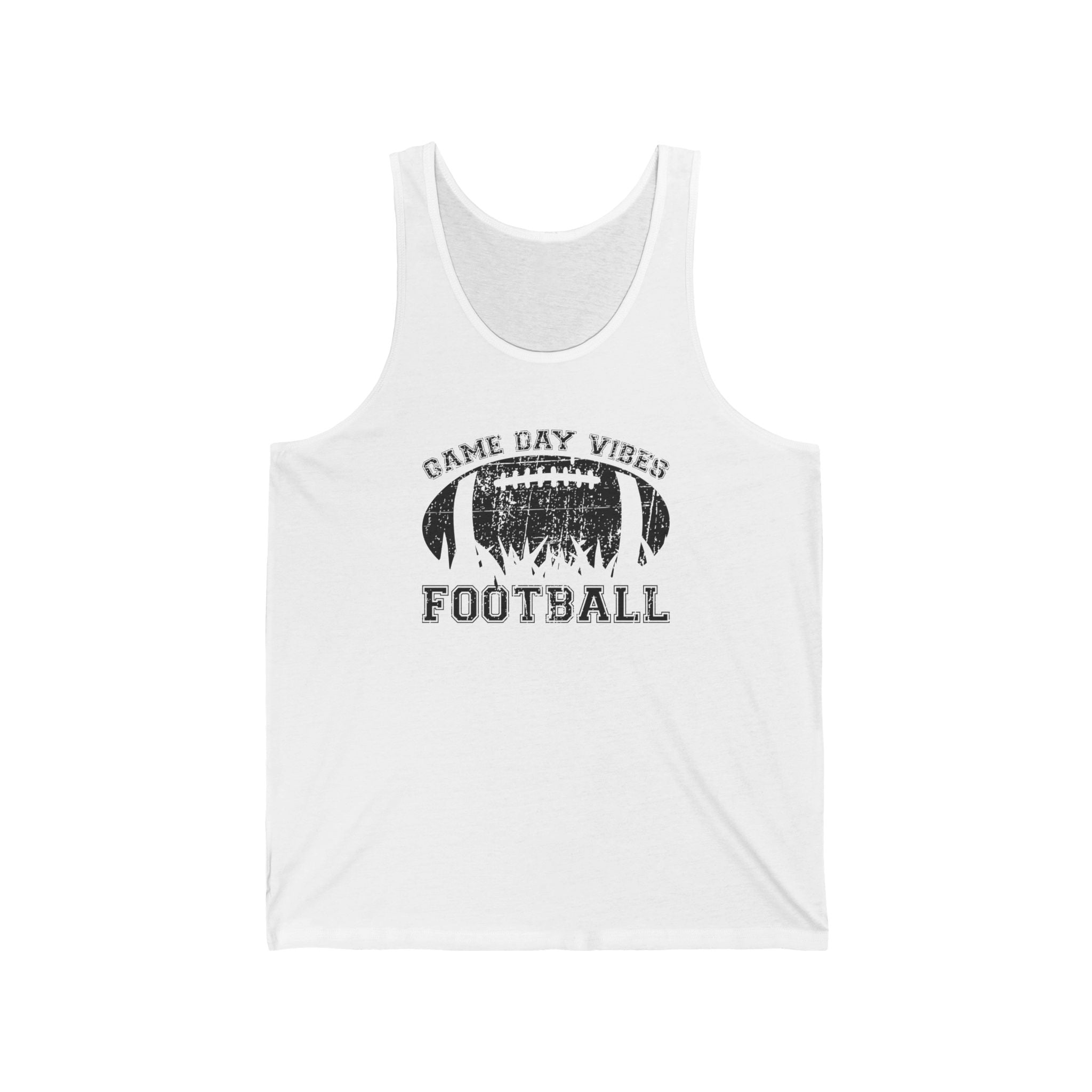 Graphic Teen Boys Tank - Game Day Vibes Football | Tank Top by atgodanddesigns