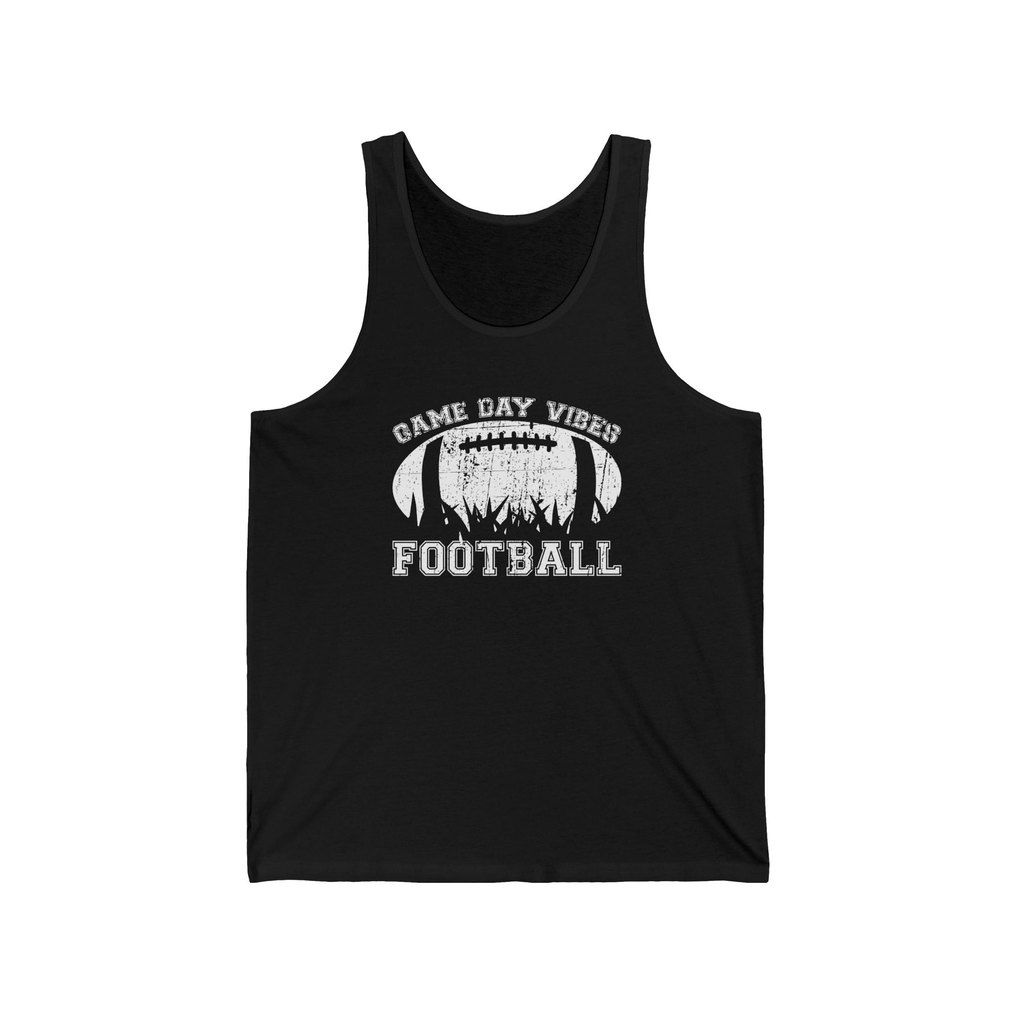Graphic Teen Boys Tank - Game Day Vibes Football | Tank Top by atgodanddesigns