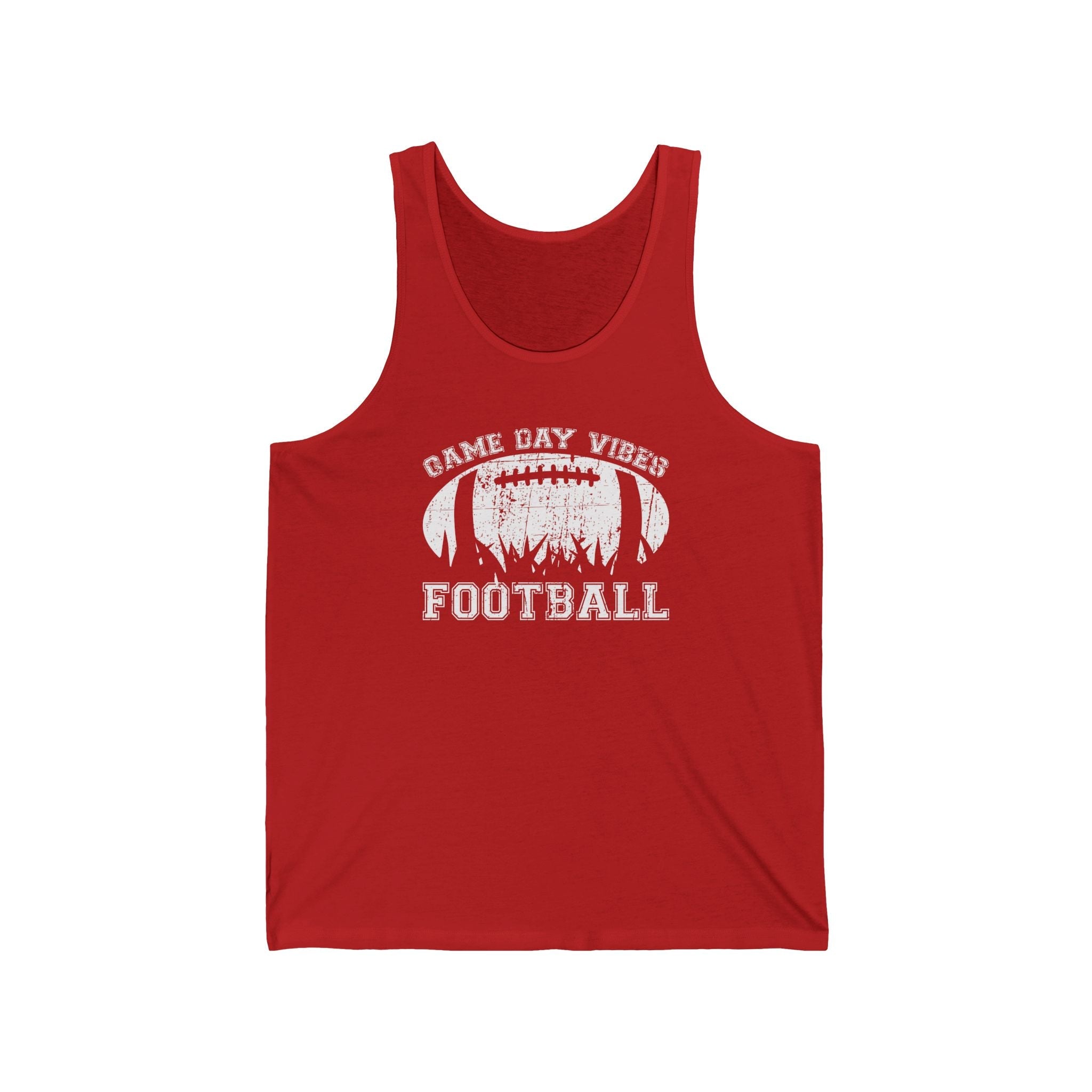 Graphic Teen Boys Tank - Game Day Vibes Football | Tank Top by atgodanddesigns