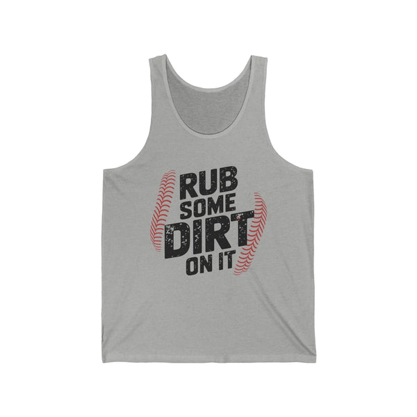 Graphic Teen Boys Tank - Rub Some Dirt On It | Tank Top by atgodanddesigns