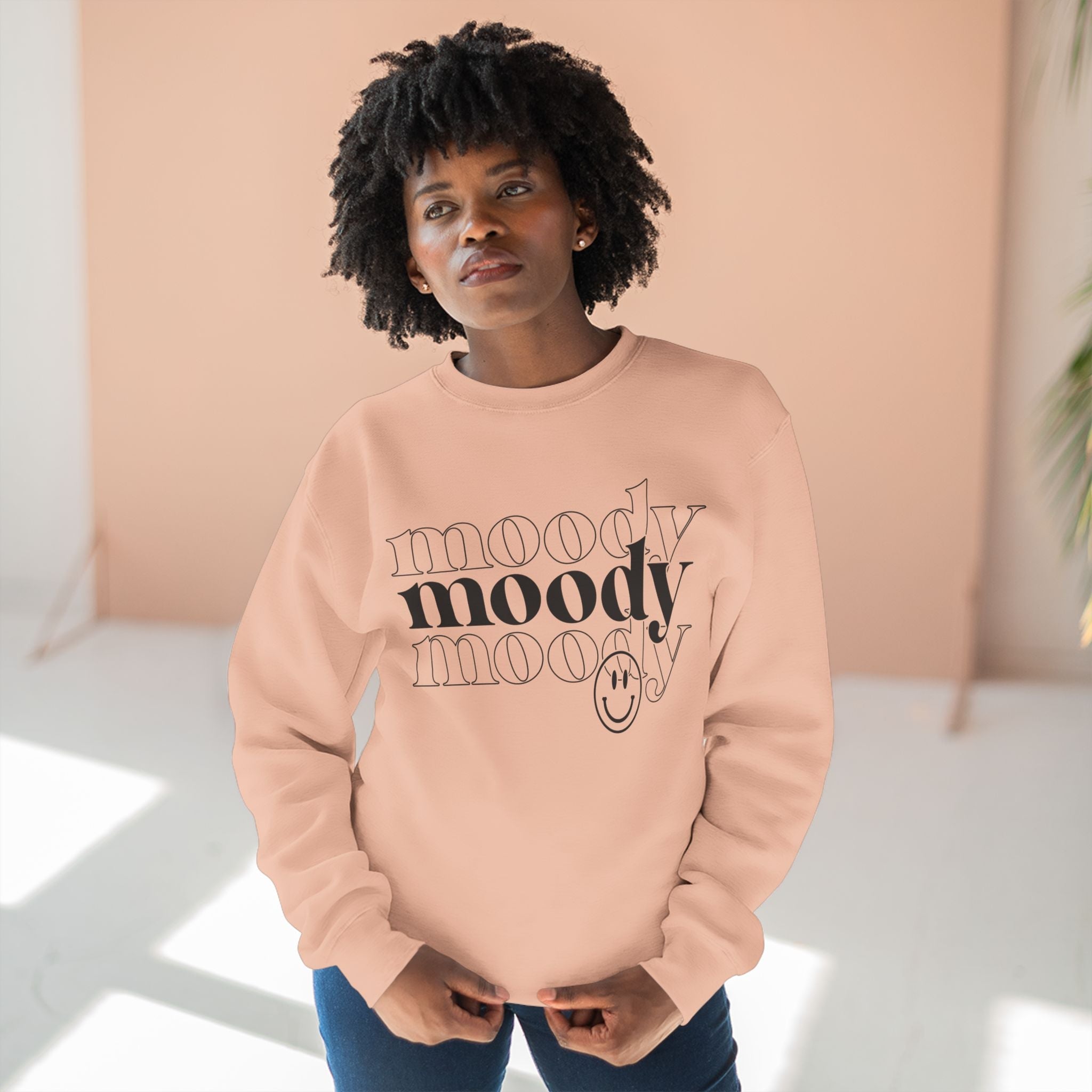 Graphic Teen Girl Sweatshirt - Moody | Sweatshirt by atgodanddesigns
