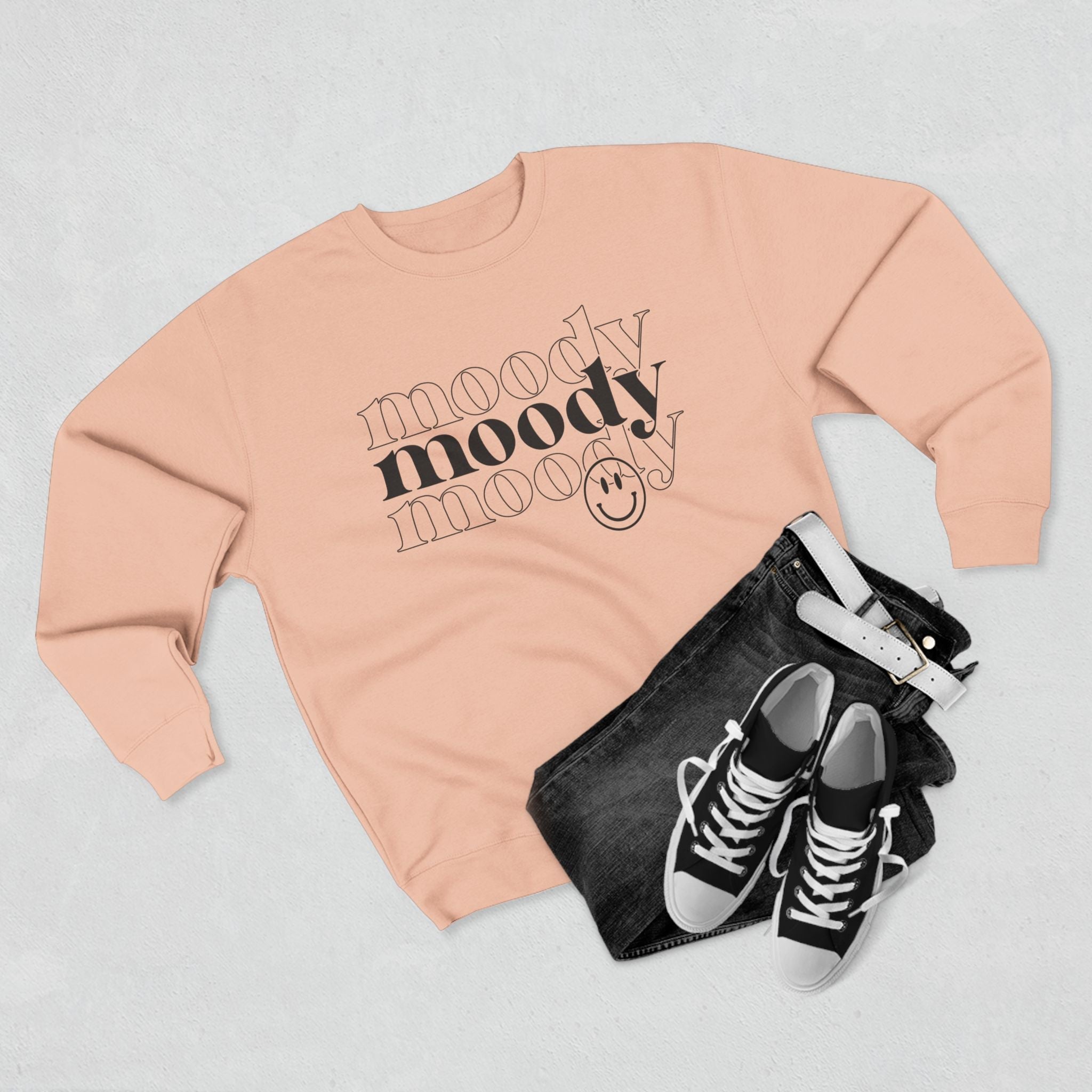 Graphic Teen Girl Sweatshirt - Moody | Sweatshirt by atgodanddesigns