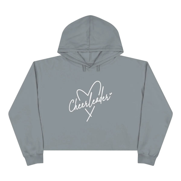 Graphic Teen Girls Crop Hoodie - Cheerleader | Hoodie by atgodanddesigns