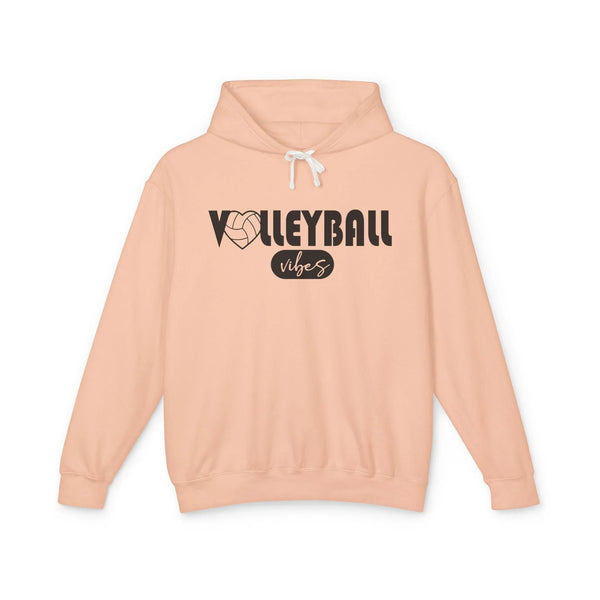 Graphic Teen Girls Hooded Sweatshirt - Volleyball Vibes | Hoodie by atgodanddesigns