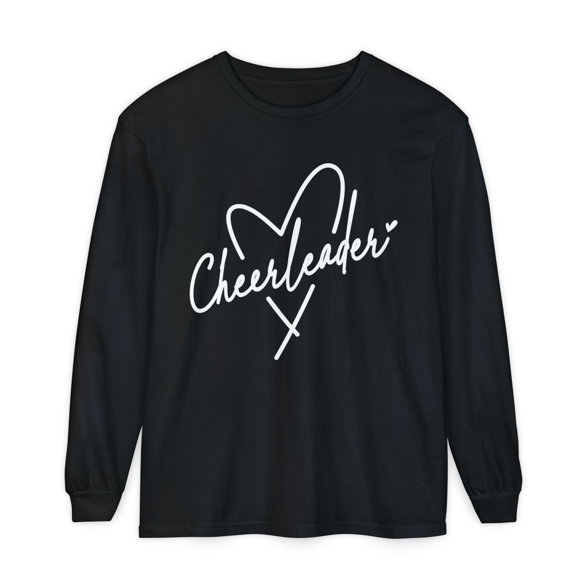 Graphic Teen Girls Long Sleeve T-Shirt - Cheerleader | Long - sleeve by atgodanddesigns