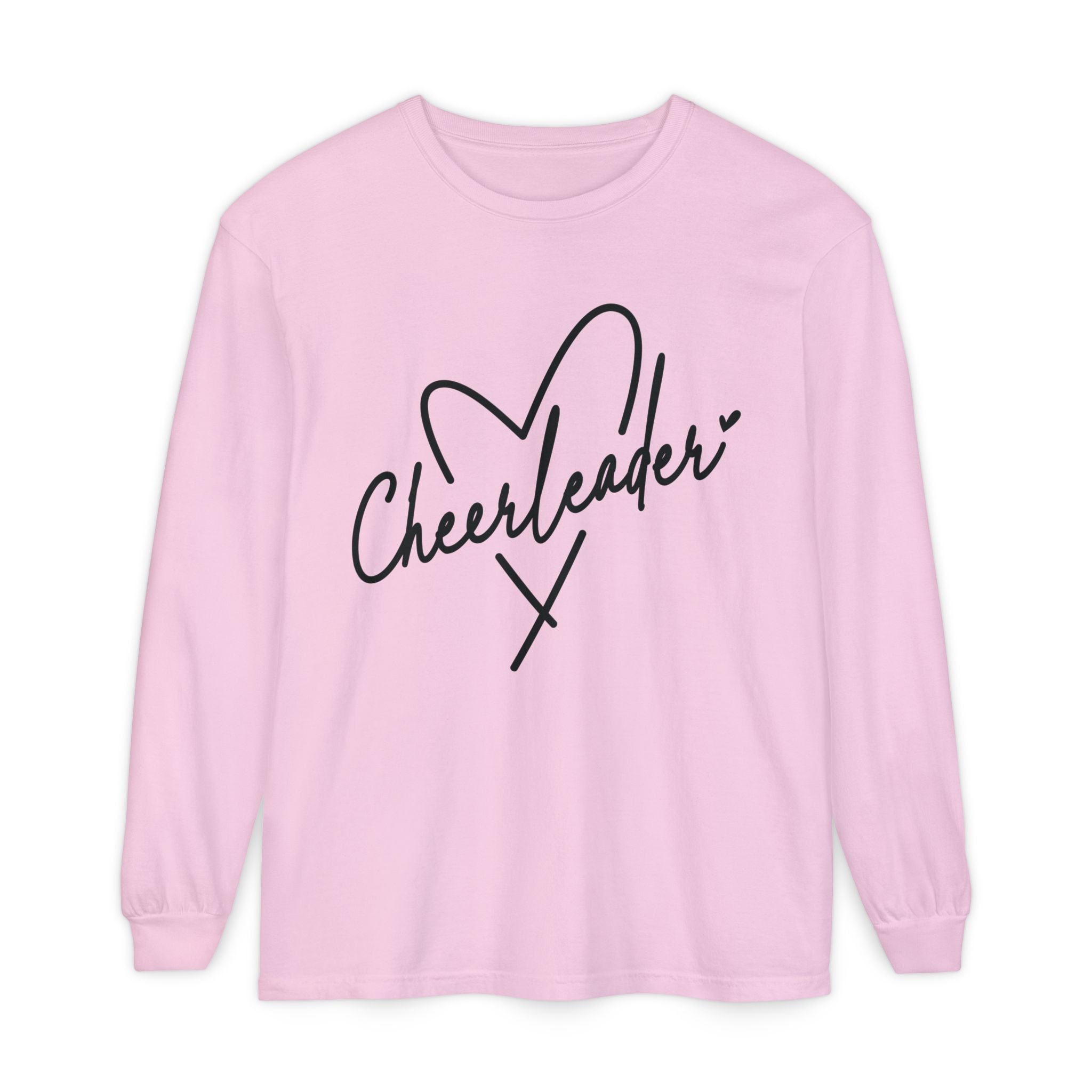 Graphic Teen Girls Long Sleeve T-Shirt - Cheerleader | Long - sleeve by atgodanddesigns