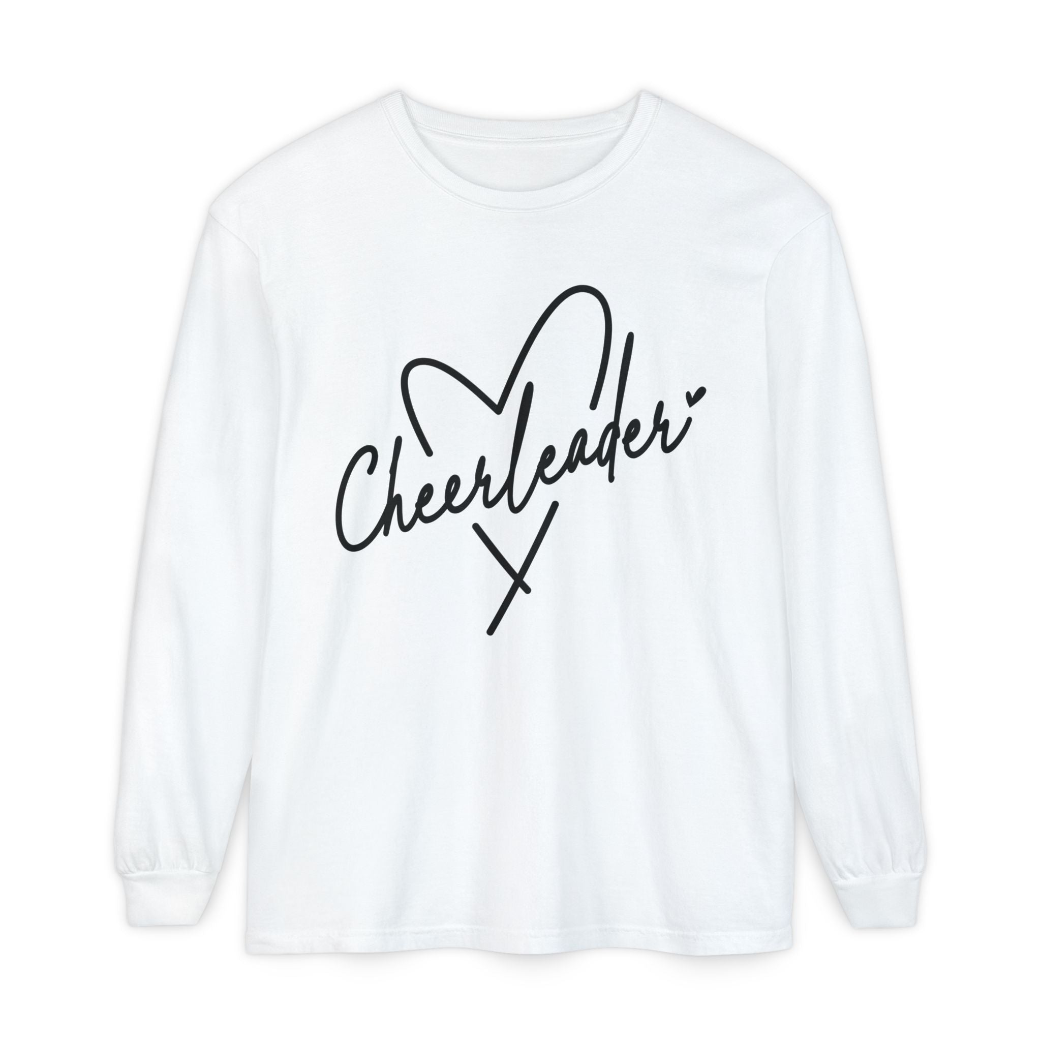Graphic Teen Girls Long Sleeve T-Shirt - Cheerleader | Long - sleeve by atgodanddesigns