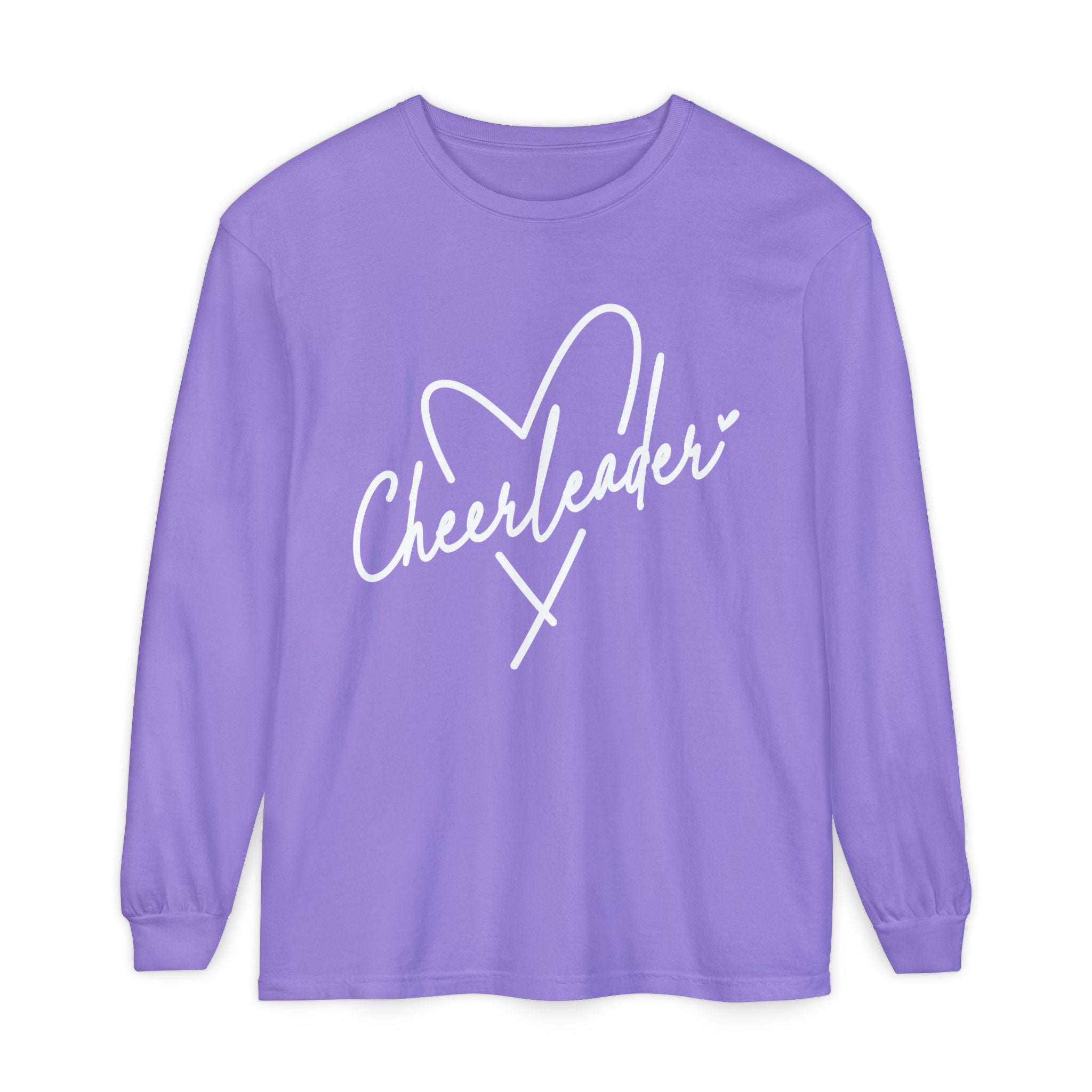Graphic Teen Girls Long Sleeve T-Shirt - Cheerleader | Long - sleeve by atgodanddesigns