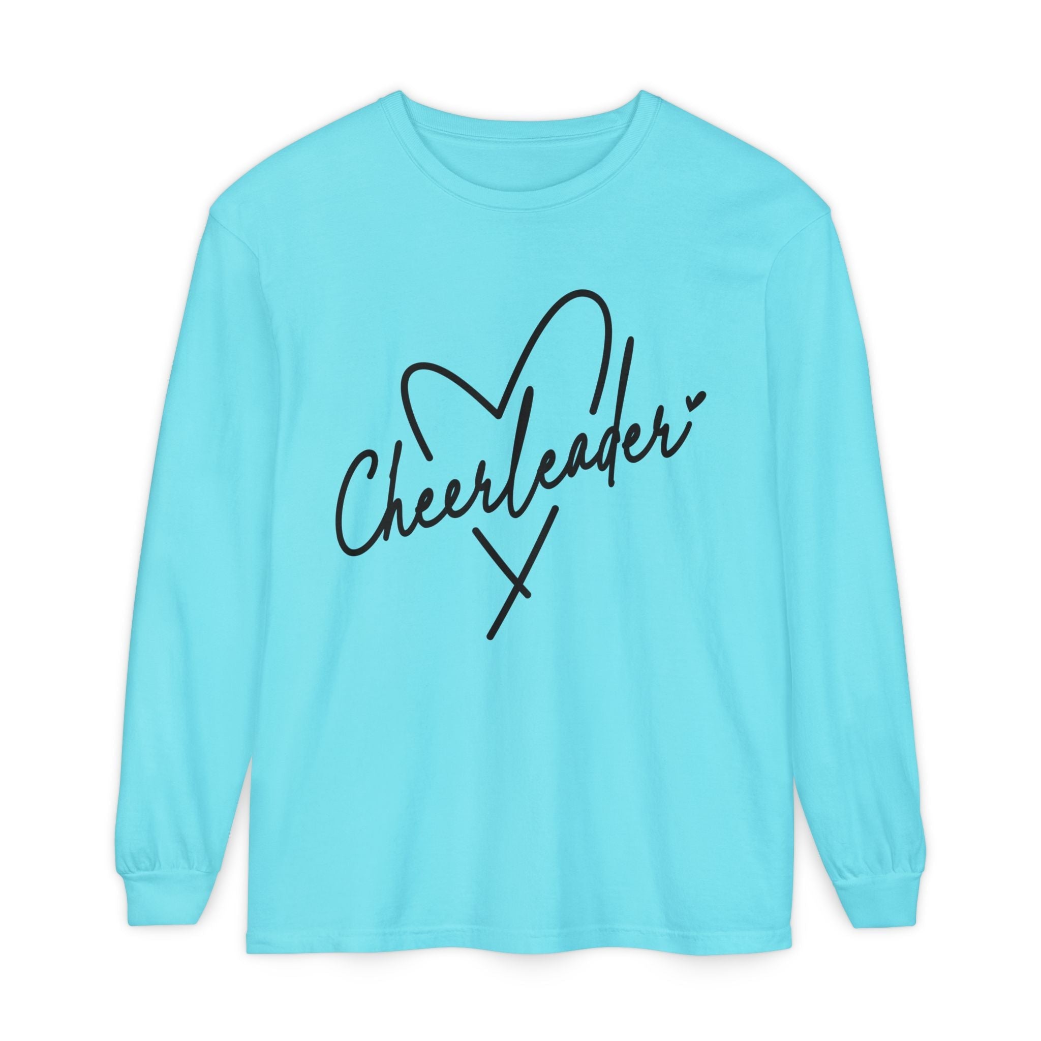 Graphic Teen Girls Long Sleeve T-Shirt - Cheerleader | Long - sleeve by atgodanddesigns