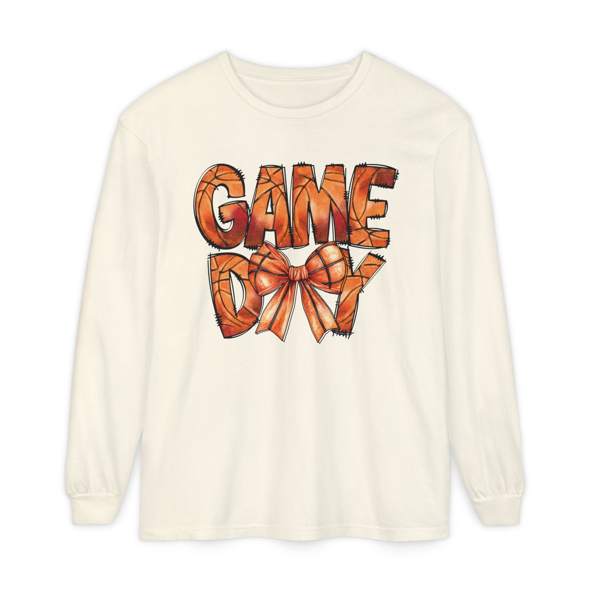 Graphic Teen Girls Long Sleeve T-Shirt - Game Day | Long - sleeve by atgodanddesigns