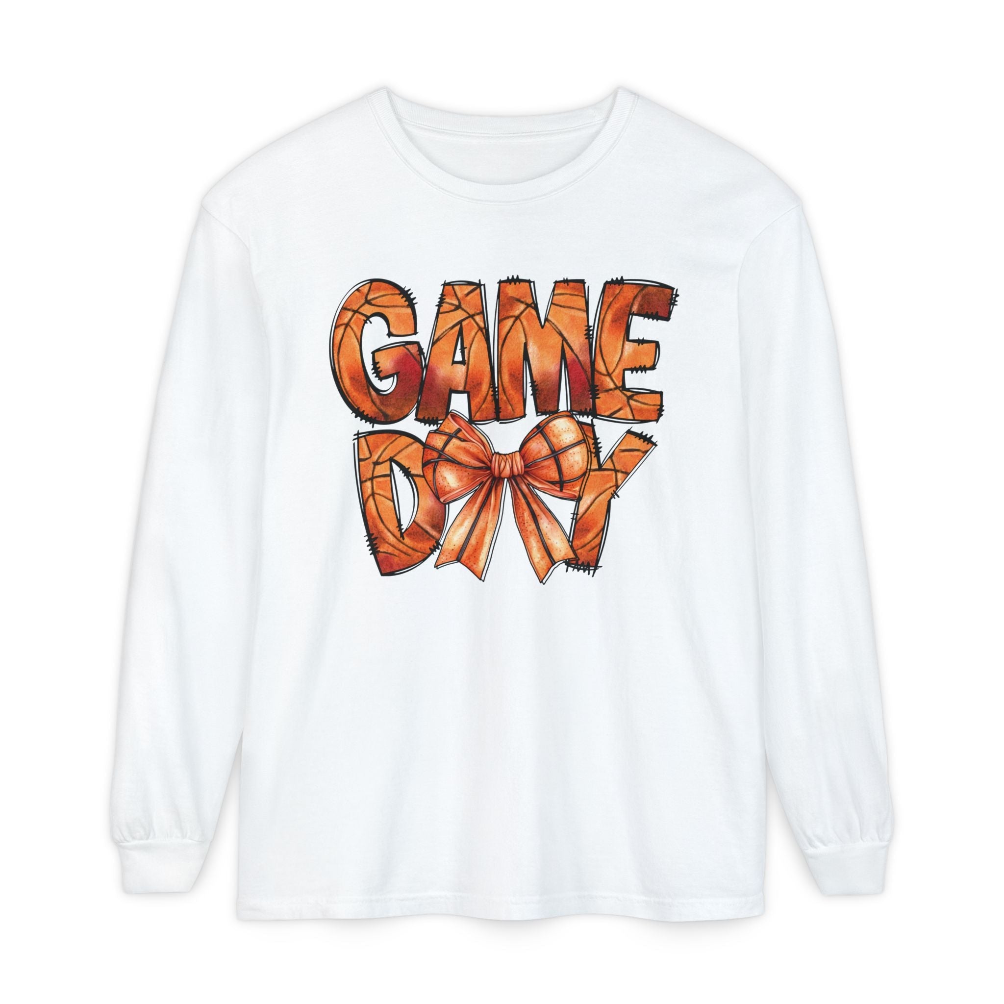 Graphic Teen Girls Long Sleeve T-Shirt - Game Day | Long - sleeve by atgodanddesigns