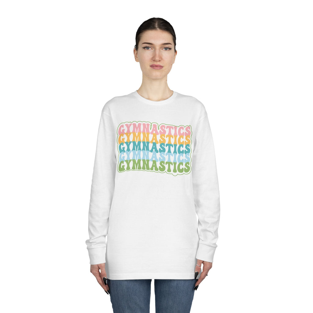Graphic Teen Girls Long Sleeve T-Shirt - Gymnastics | Long - sleeve by atgodanddesigns