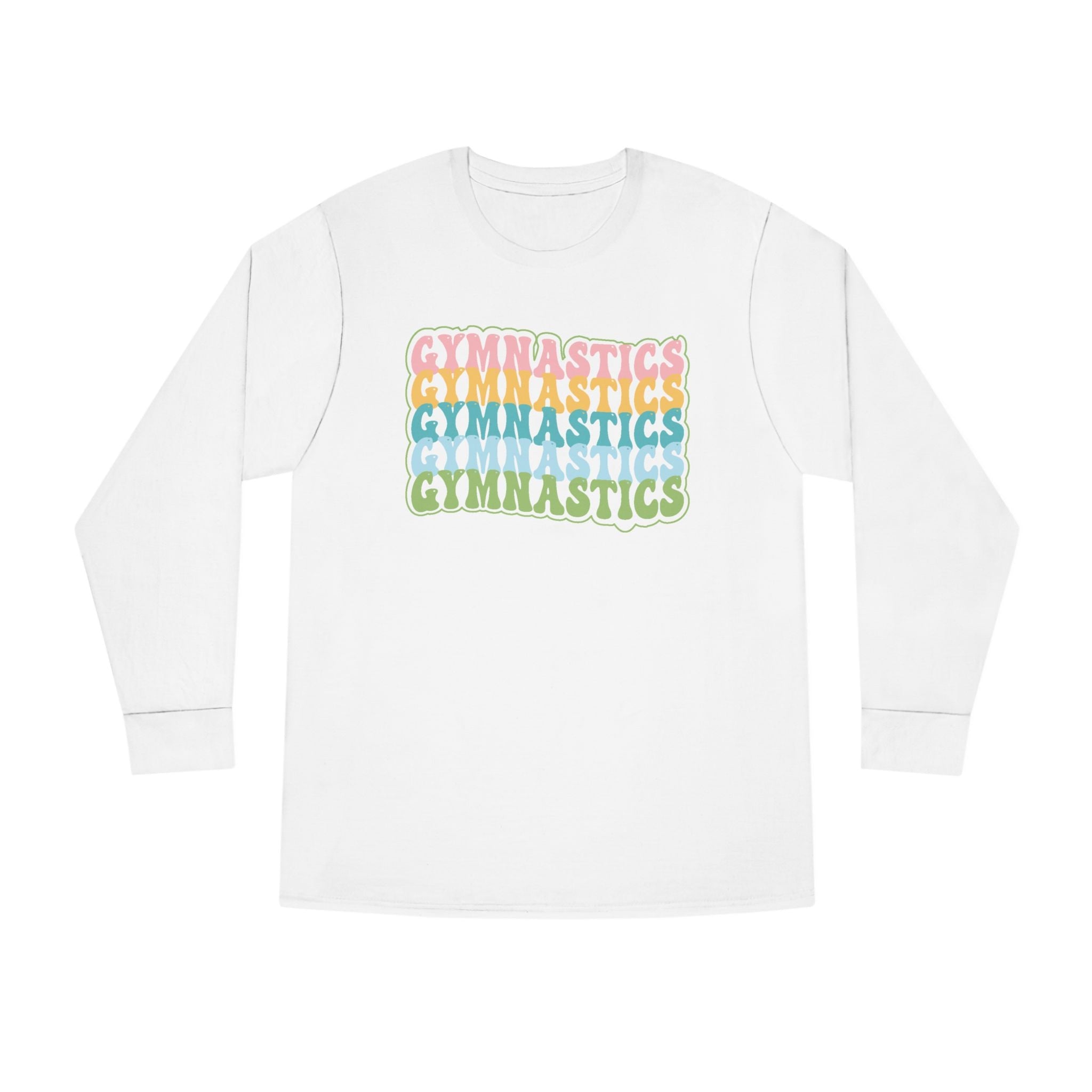 Graphic Teen Girls Long Sleeve T-Shirt - Gymnastics | Long - sleeve by atgodanddesigns