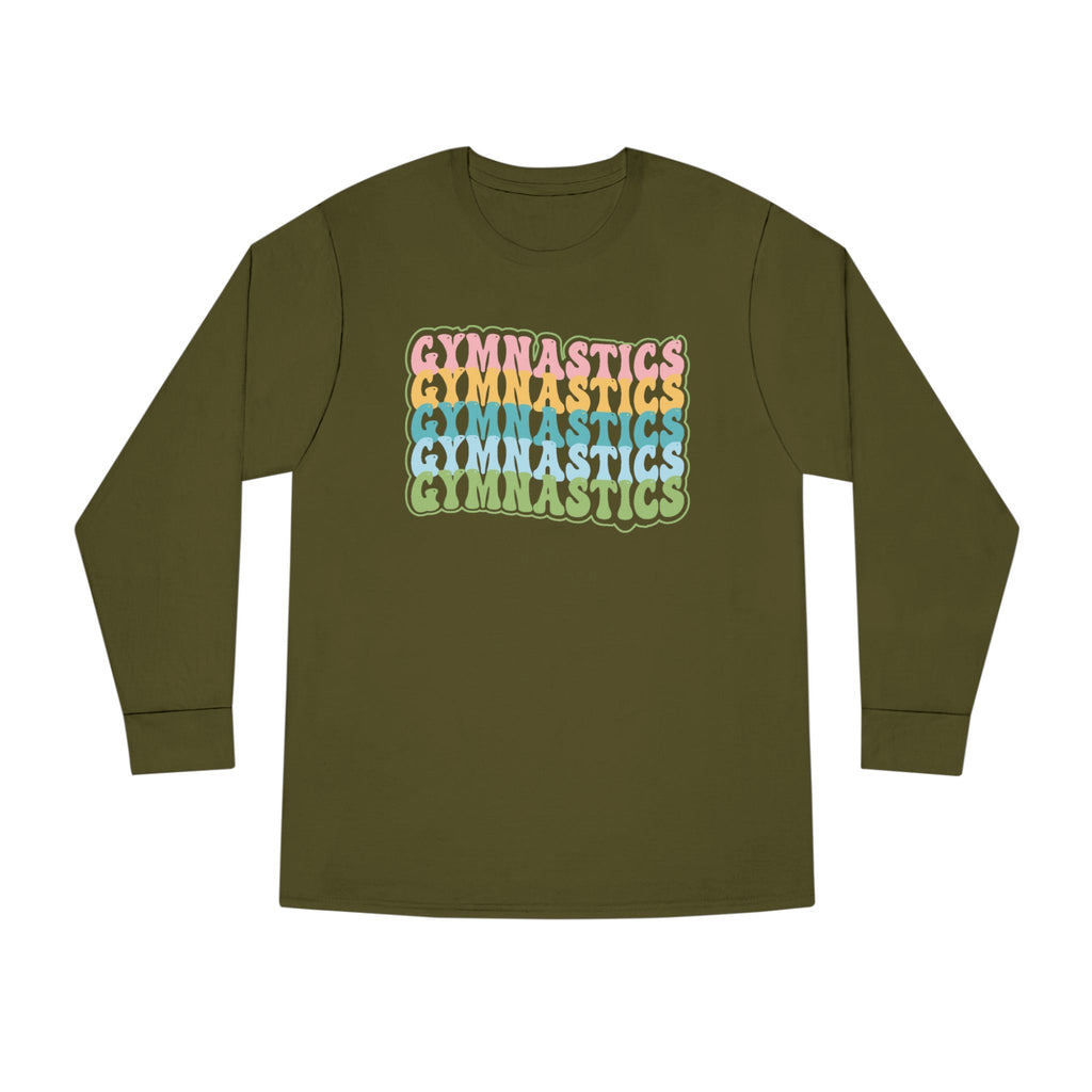 Graphic Teen Girls Long Sleeve T-Shirt - Gymnastics | Long - sleeve by atgodanddesigns