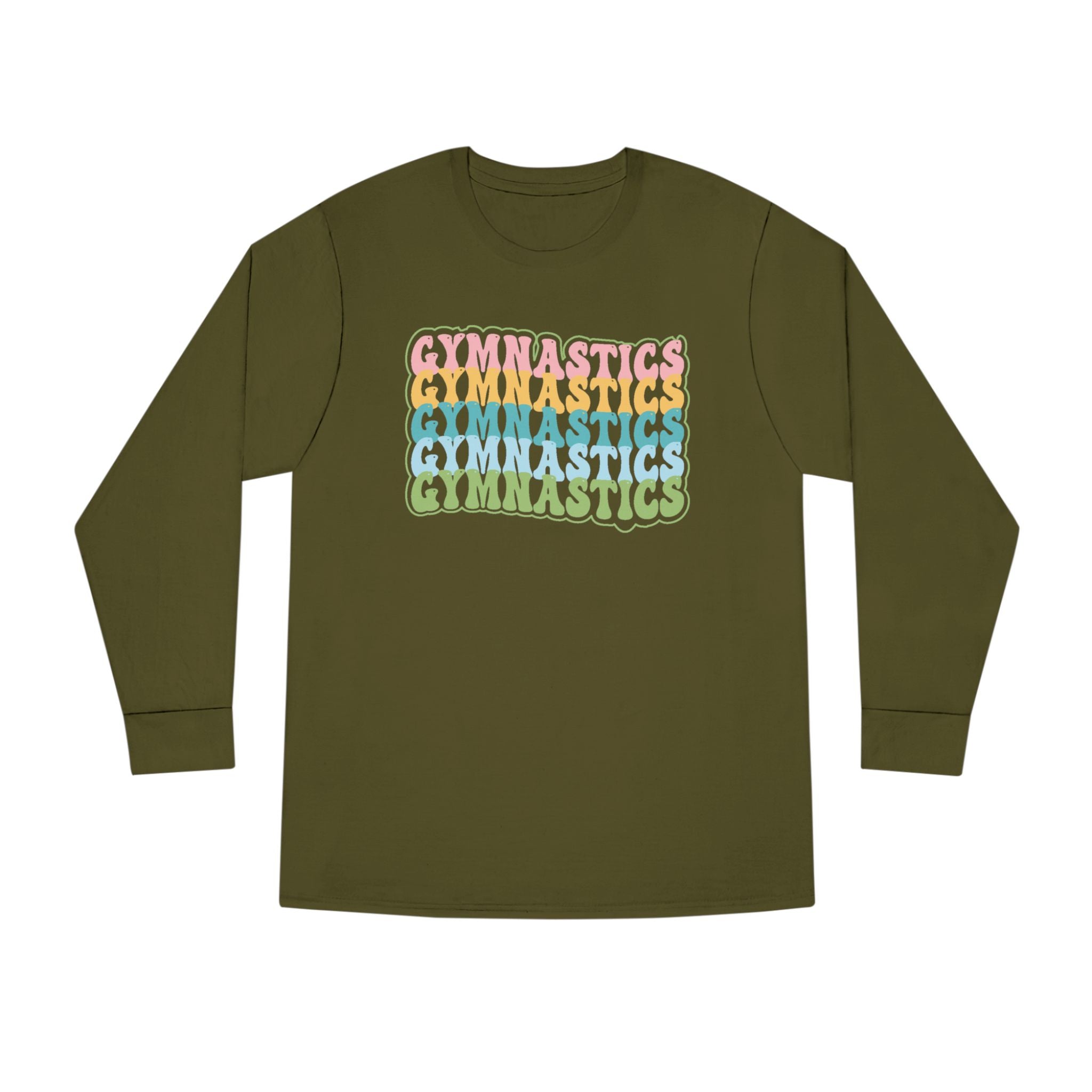 Graphic Teen Girls Long Sleeve T-Shirt - Gymnastics | Long - sleeve by atgodanddesigns