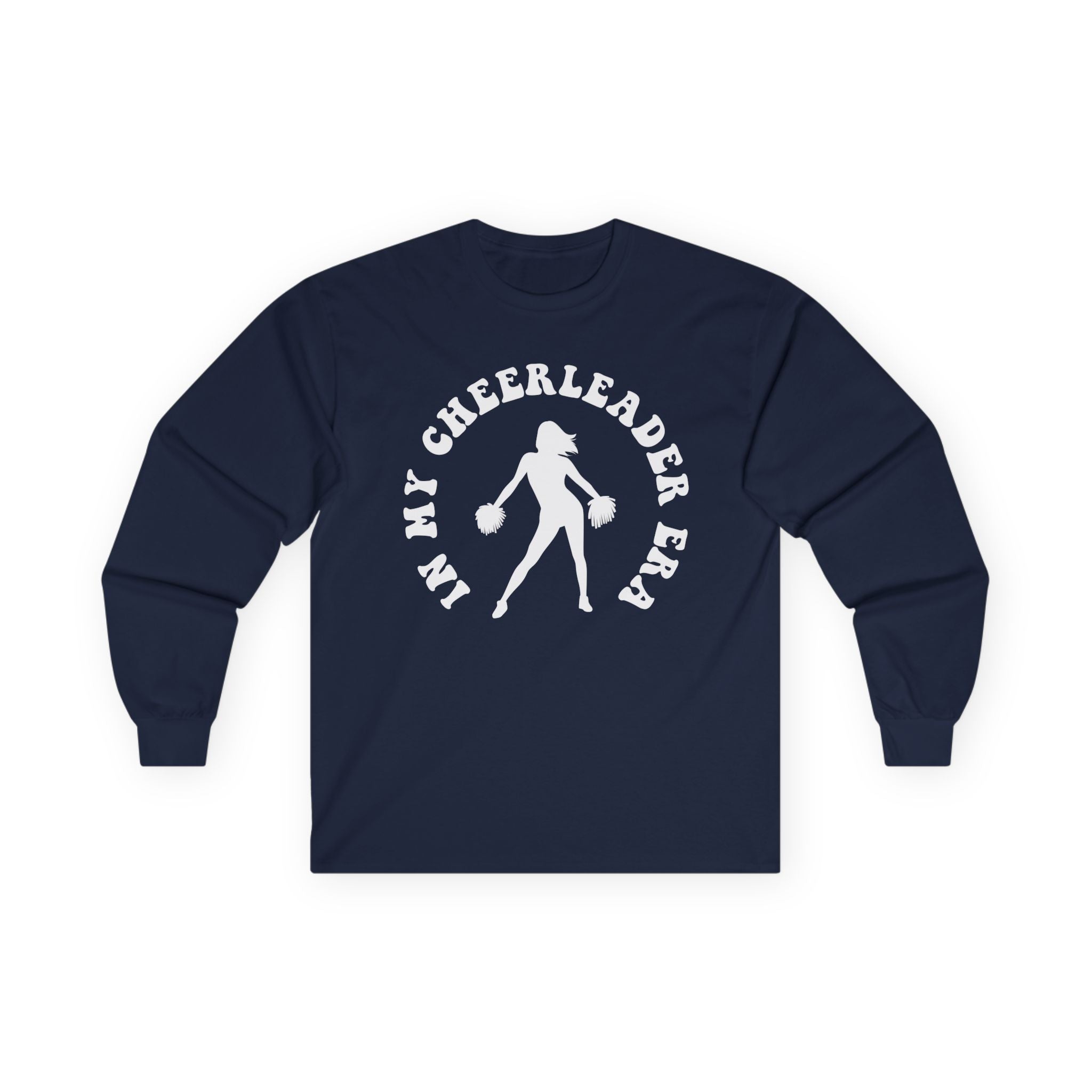 Graphic Teen Girls Long Sleeve T-Shirt - In My Cheerleader Era | Long - sleeve by atgodanddesigns