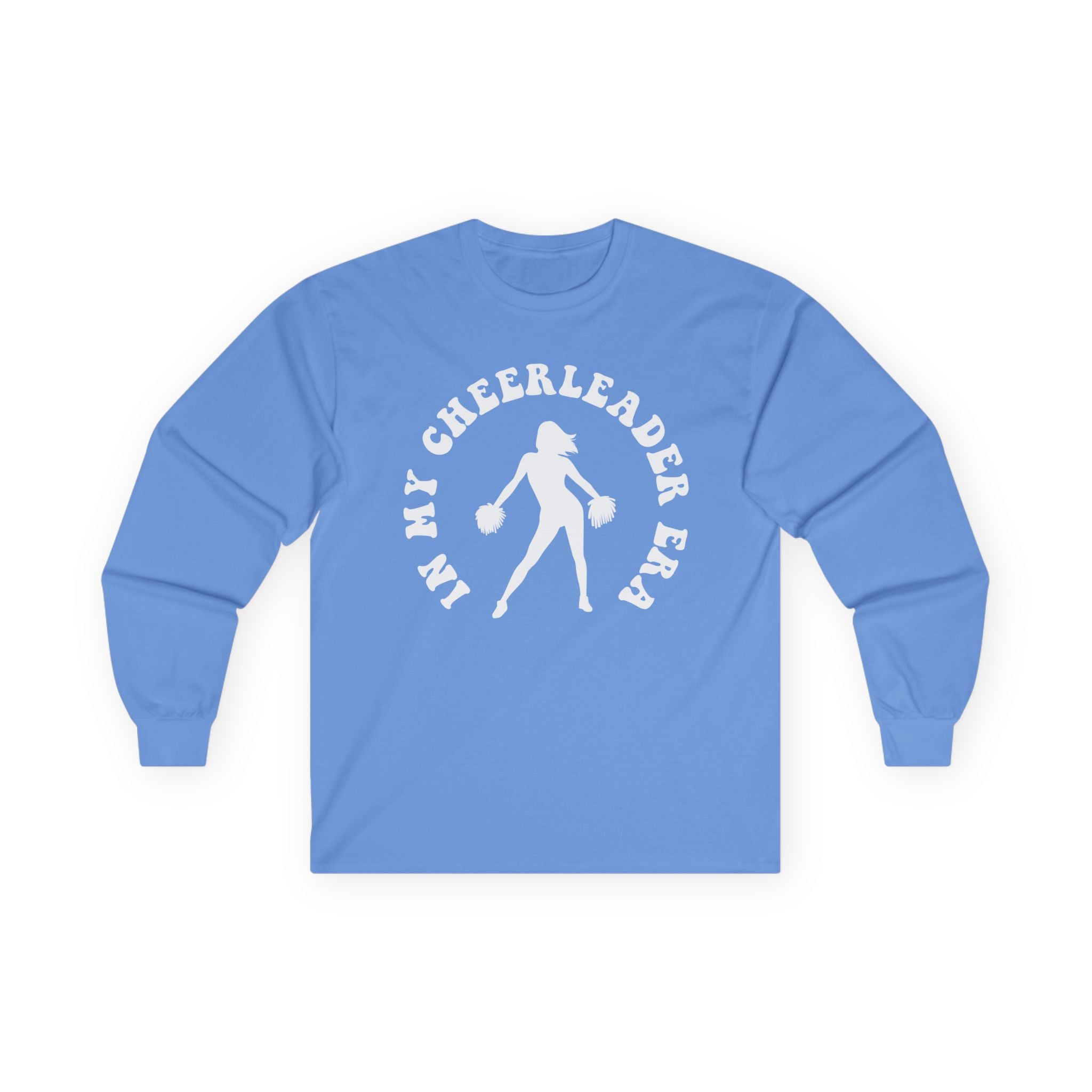 Graphic Teen Girls Long Sleeve T-Shirt - In My Cheerleader Era | Long - sleeve by atgodanddesigns