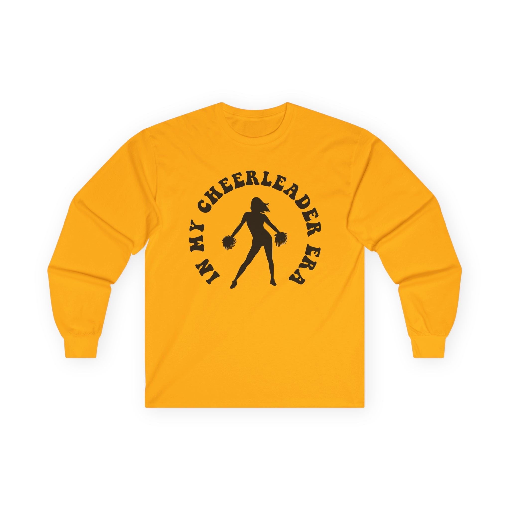 Graphic Teen Girls Long Sleeve T-Shirt - In My Cheerleader Era | Long - sleeve by atgodanddesigns